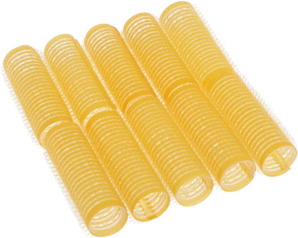 F Fityle 10-Piece Bangs Curler Hair Roller Manual Roller Plastic Ma-Gic Roller- 8 Types Selected - 20Mm