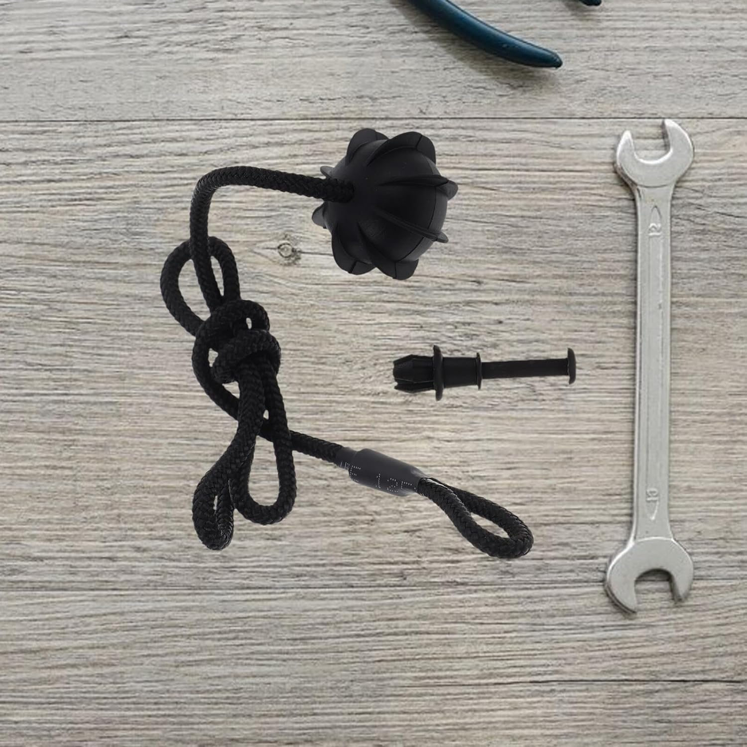 Abaodam 2 Sets Adjustable Rear Parcel Shelf Strings with Clips for Car Trunk Organiser Elastic Bungee Cords for Secure Load Holding and Tidy Storage Easy Installation No Tools Required image number 2