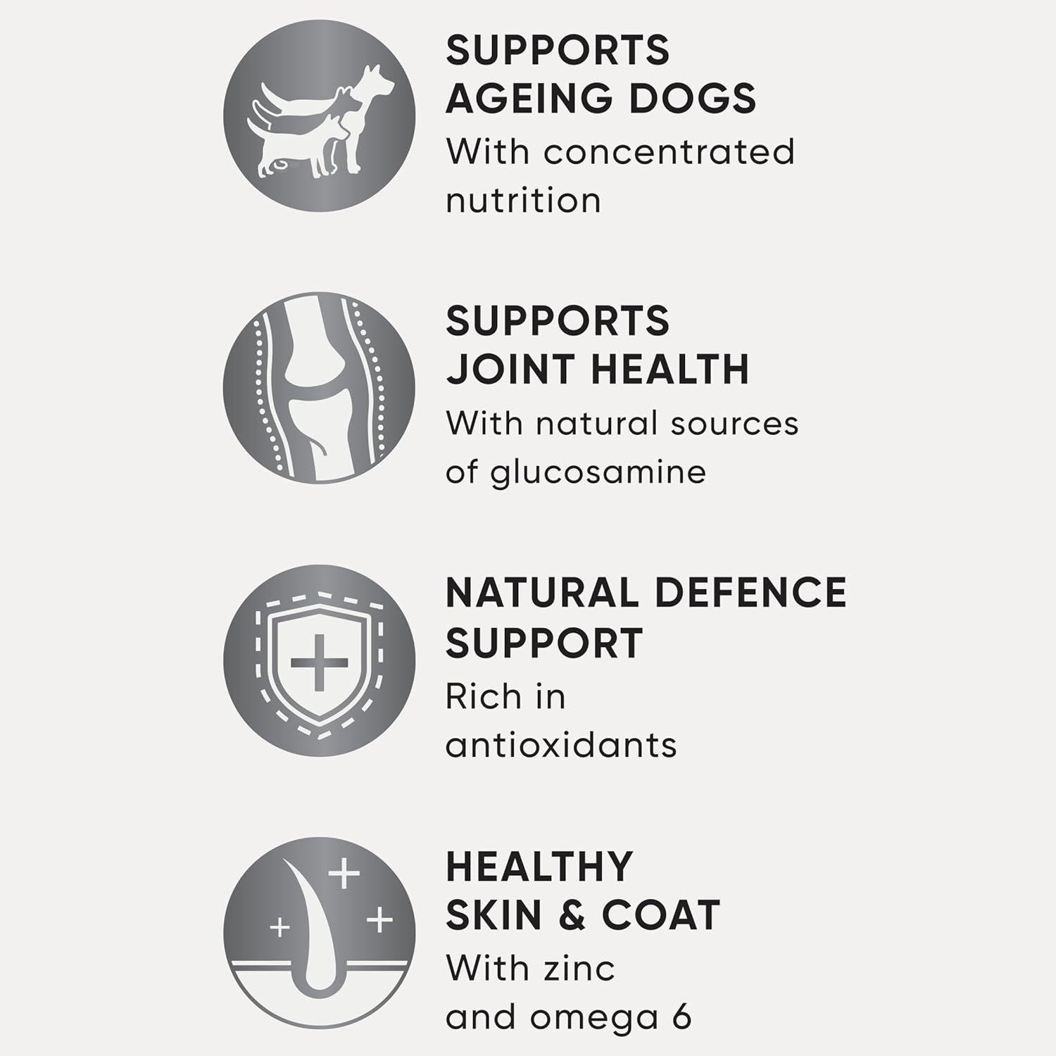 OPTIMUM Senior 7+ Dry Dog Food with Chicken, Vegetables & Rice 2.7Kg Bag, 4 Pack image number 5