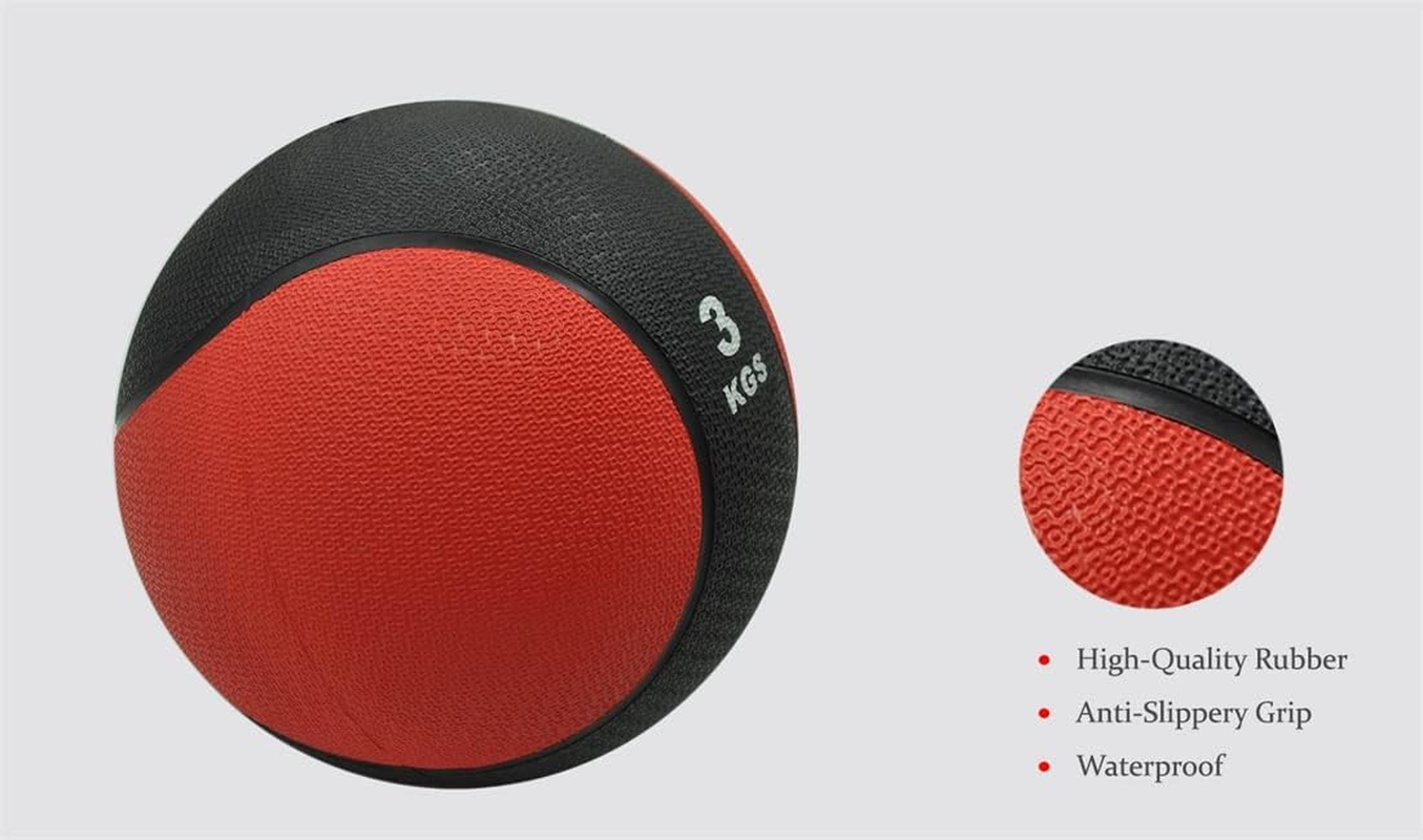 3Kg Energetics Commercial Rubber Medicine Ball / Gym Fitness Exercise Ball image number 1