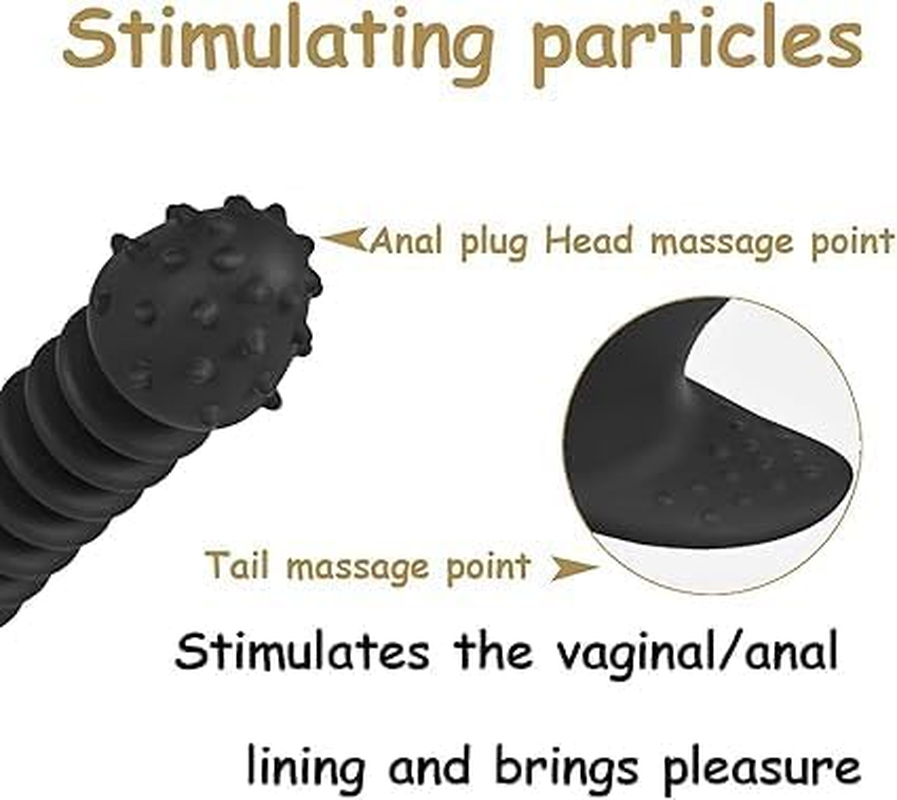 Inflatable Butt Plug Soft Silicone Expand Inflatable Anal Plug Soft Inflatable Butt Plug with Quick Release Valve Stretch Oversized Enema Training Butt Plugs Sex Toy for W Omen Men Couples Pleasure image number 4