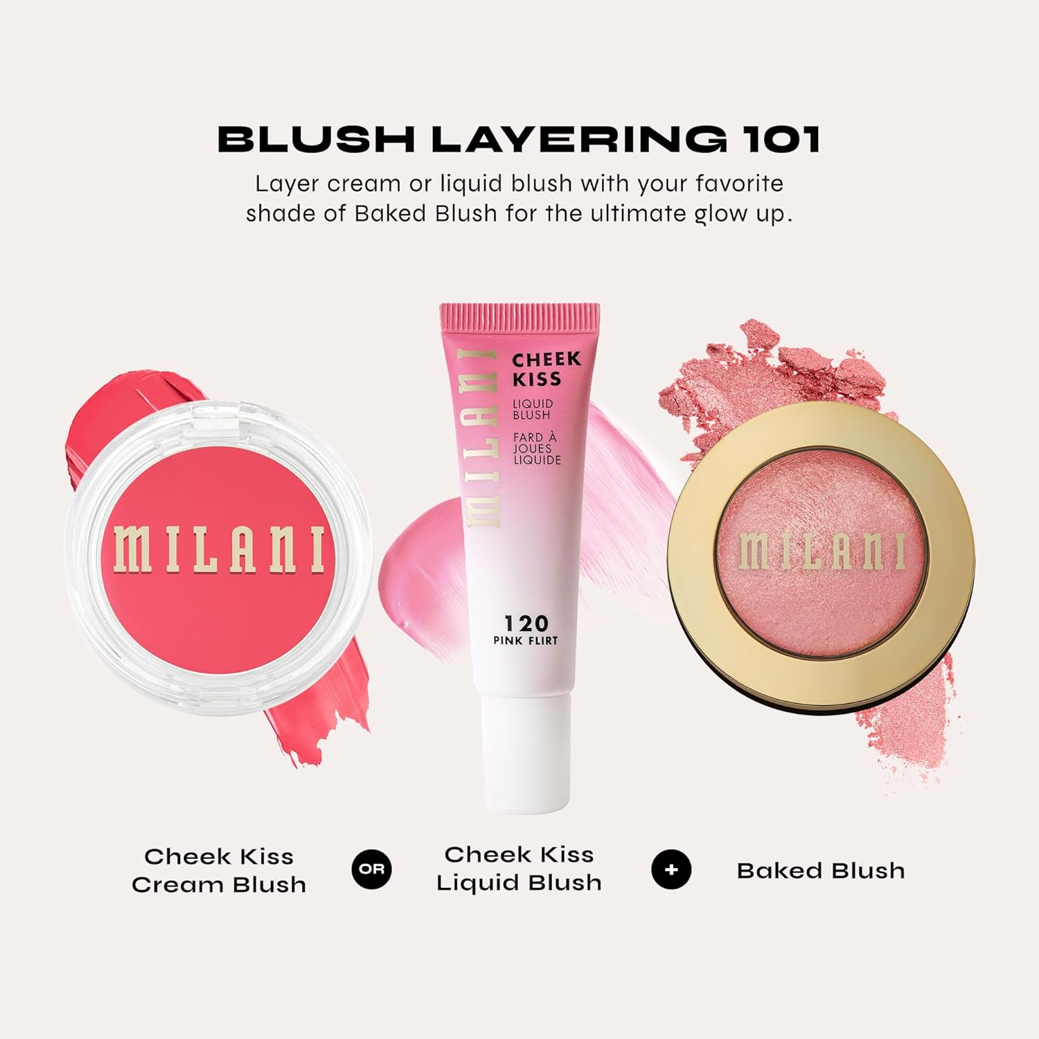 Milani Baked Blush, Powder Blush for Cheeks, Cruelty Free Makeup - Shape, Contour & Highlight Face for a Shimmery or Matte Finish -Romantic Rose - Rose image number 5