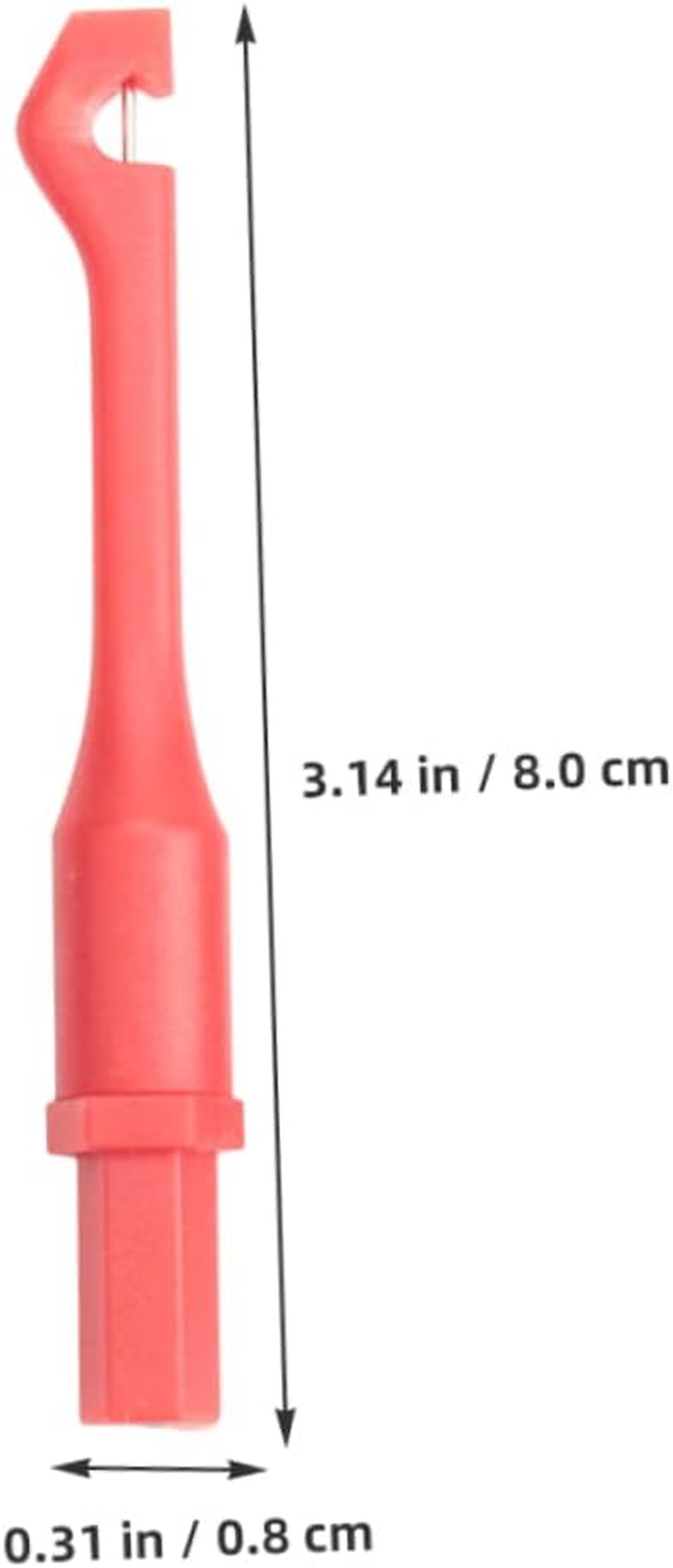 Iplusmile Wire Piercing Probe Multimeter Detection Probe Insulation Testing Clip Red Electrical Test for Automotive Circuit and Wire Repair image number 5