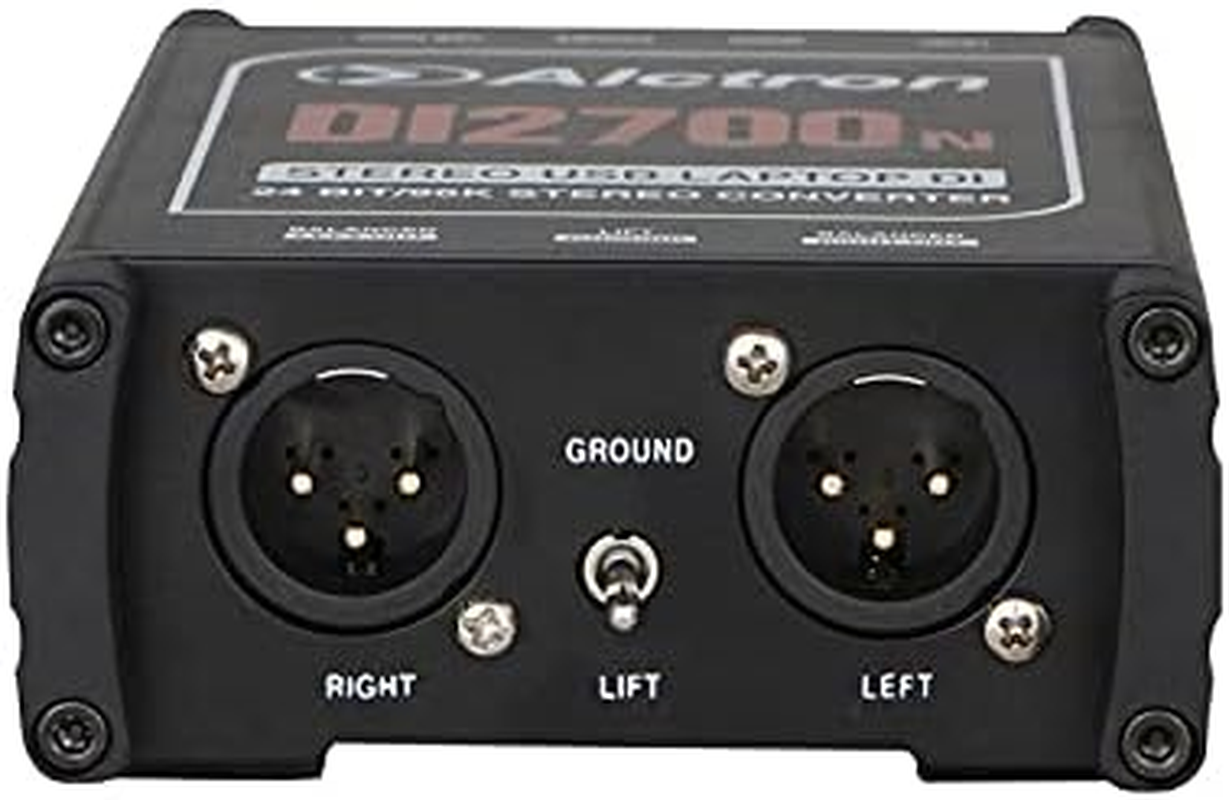 Alctron DI2700N Active 2-Channel Computer Digital Audio Interface DI Box image number 2