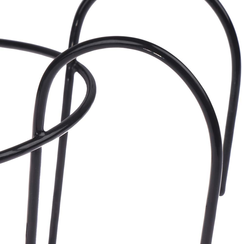 4 Pack Hanging Railing Planters Flower Pot Holders Plant Iron Racks Fence Metal Potted Stand Mounted Balcony round Plant Baskets Shelf Container Box for Indoor&Outdoor Use-Black,Garden Steel Pots,6.3" - 4 Pack Large-Black image number 6