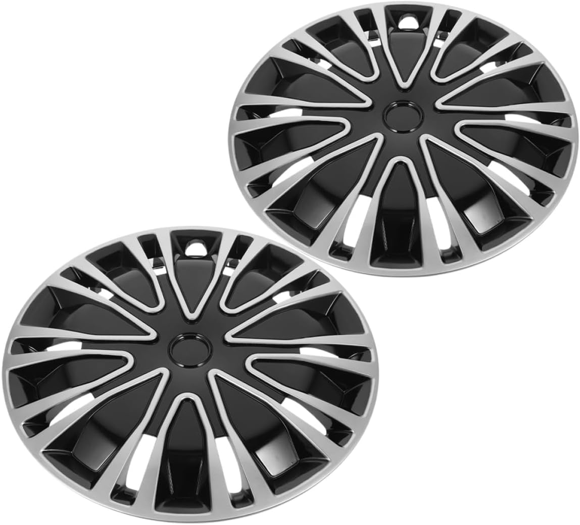 SEWOART 2Pcs Automotive Wheel Hub Covers Decorative Hubcap Car Rim Covers