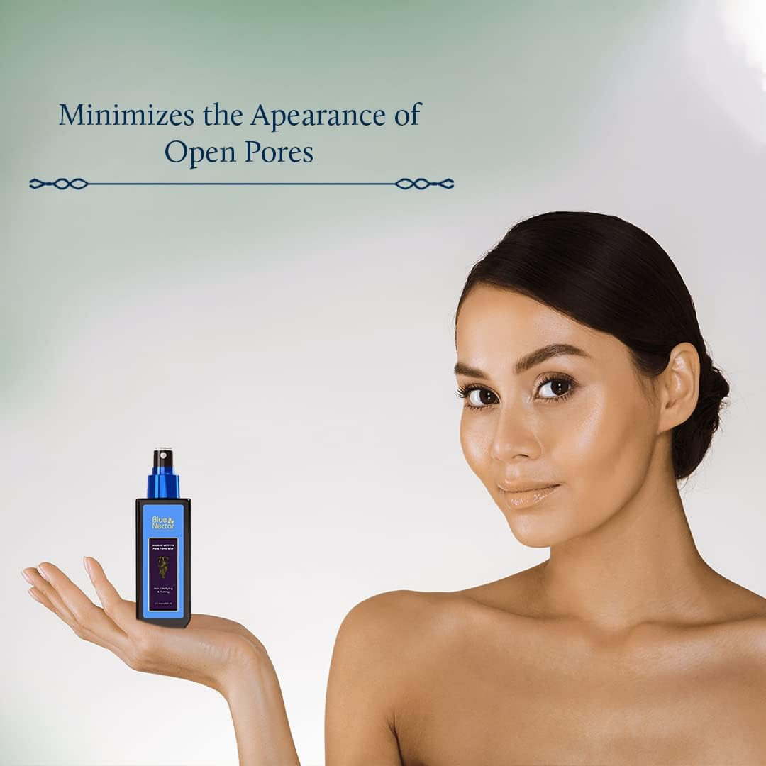 Blue Nectar Shubhr Steam Distilled Vetiver Toner Water & Cooling Calming Face Tonic Mist |Alcohol Free | Chemical & Preservative Free (100 Ml) image number 2