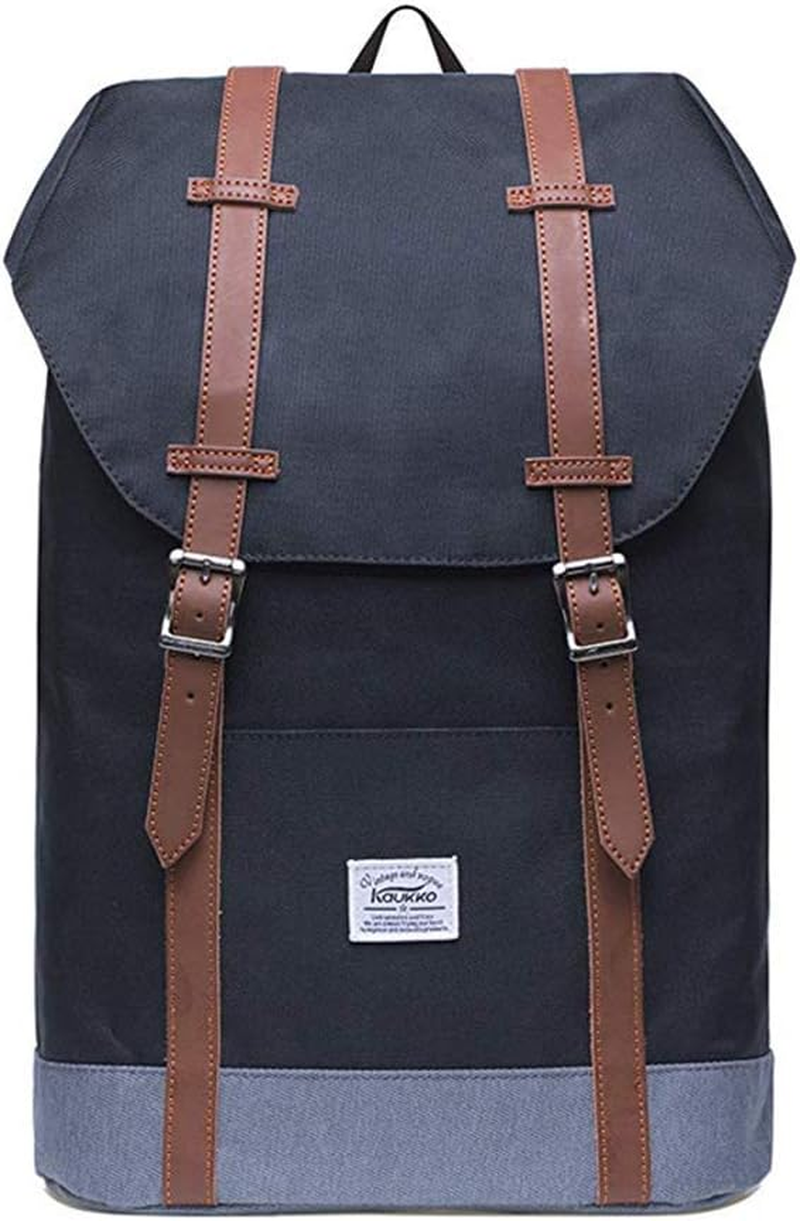 KAUKKO Baby Diaper Bag with Stroller Hook Multi-Function Nylon Large Capacity Travel Backpack for Travel with Many Compartments