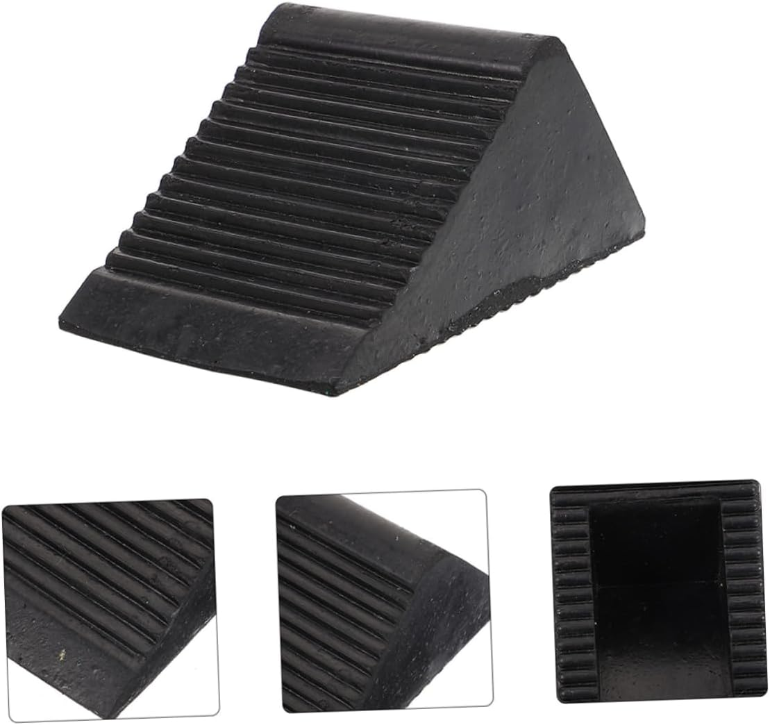 TIDTALEO 2Pcs Garage Vehicle Floor Stopper Multipurpose Wheel Chocks Handle for Cars image number 5