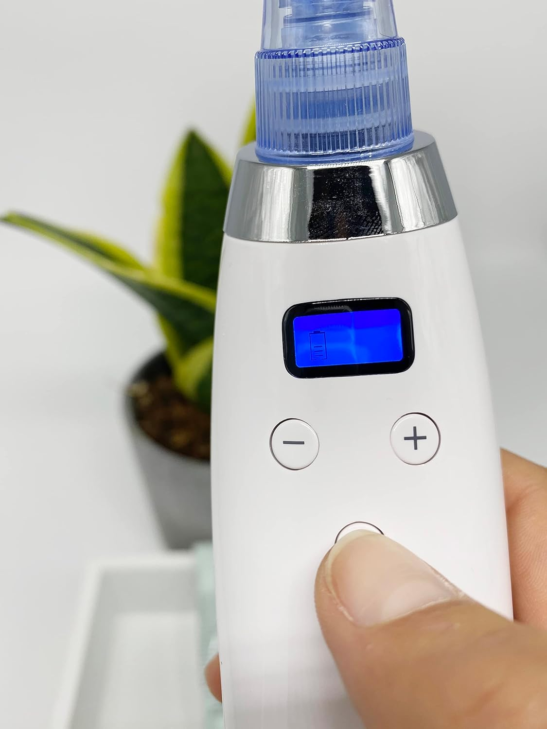 Homedics 18Cm Radiance Pore Face Cleaner Electric Blackhead Removal Tool Device image number 1