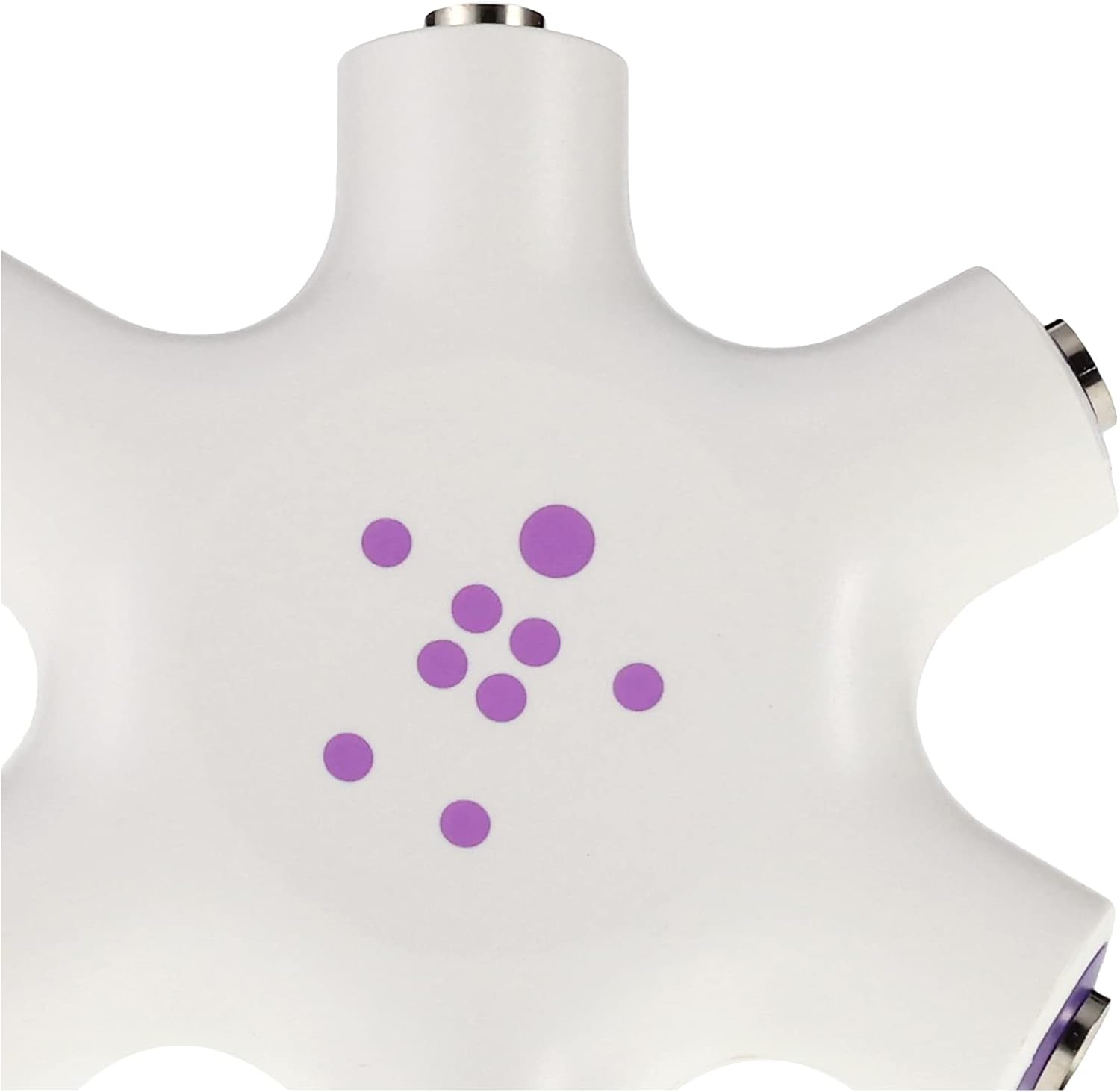 Belkin Rockstar 5-Jack Multi Headphone Audio Splitter (Purple) (F8Z274Btpur) - Green image number 5