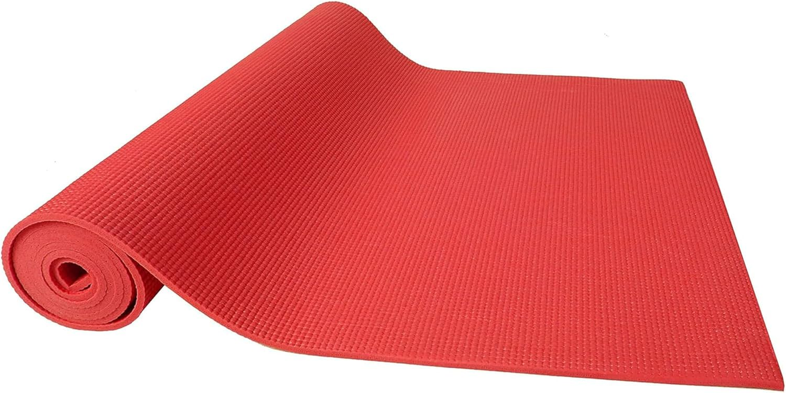 Balancefrom Goyoga All Purpose High Density Non-Slip Exercise Yoga Mat with Carrying Strap, 1/4"