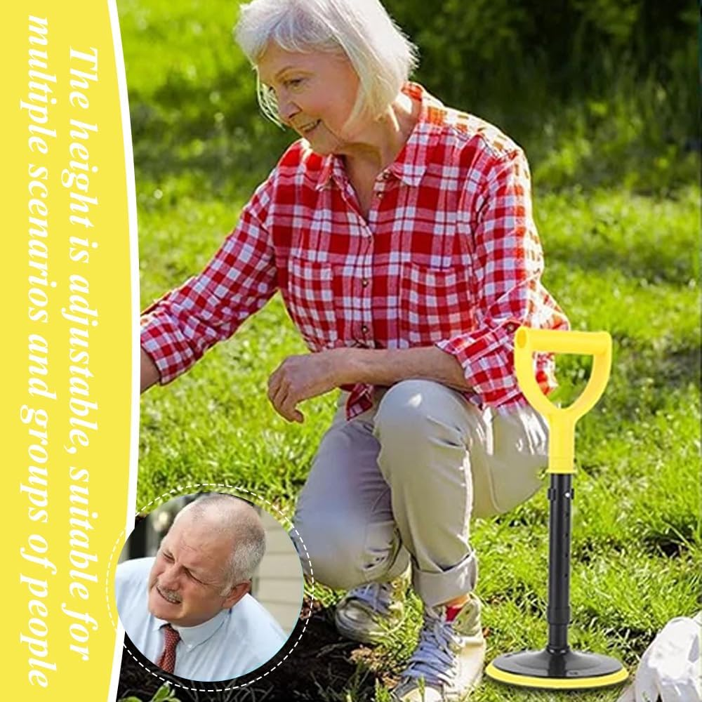 Stand Assist Mobility Tool,Mobility Aids Tool, Standup Helper, Adjustable Mobility Aid Tool, Stand Assist Device,Adjustable Mobility Aids,Elderly Lift Assist Devices (Yellow) - Yellow image number 6