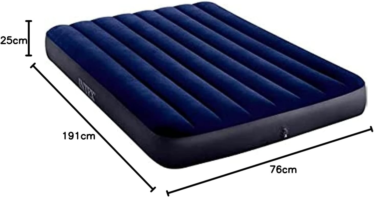 INTEX 64756 - Cot Dura-Beam Series Classic Downy Airbed, Size 76Cmx1.91Mx25Cm image number 6