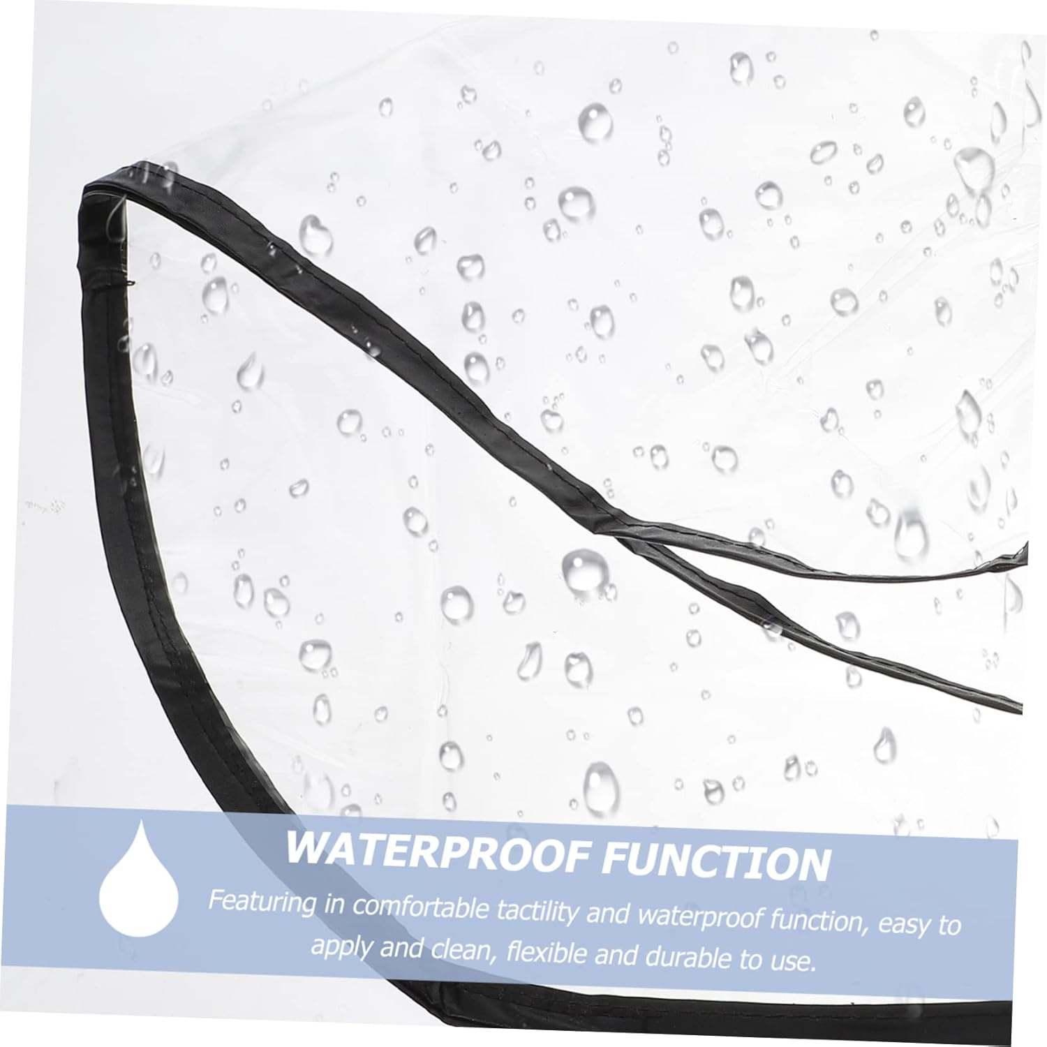 MERRYHAPY 2Pcs Hair Funnel Hair Treatment Tool for Shampoo Cape Hairdressing Cape for Salon Use Apron for Styling image number 3