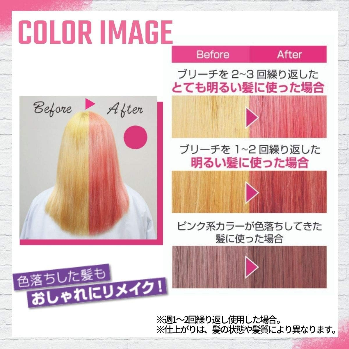 Schwarzkopf Got2B Gottovy Color Shampoo Pink - Remake Faded Hair, Keep Colorful Pastel Colors - 150Ml
