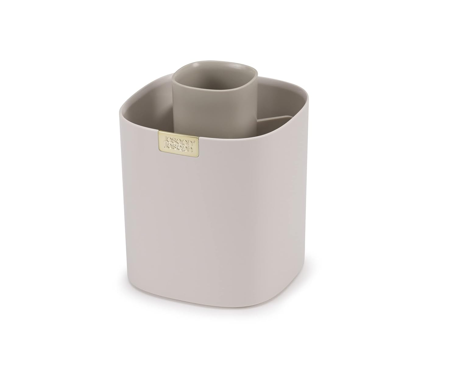 Joseph Joseph Viva - Tiered Makeup Brush Pot Organiser with Dividers for Brushes, Eyeliners, Lip Pencils, Mascara Storage image number 1