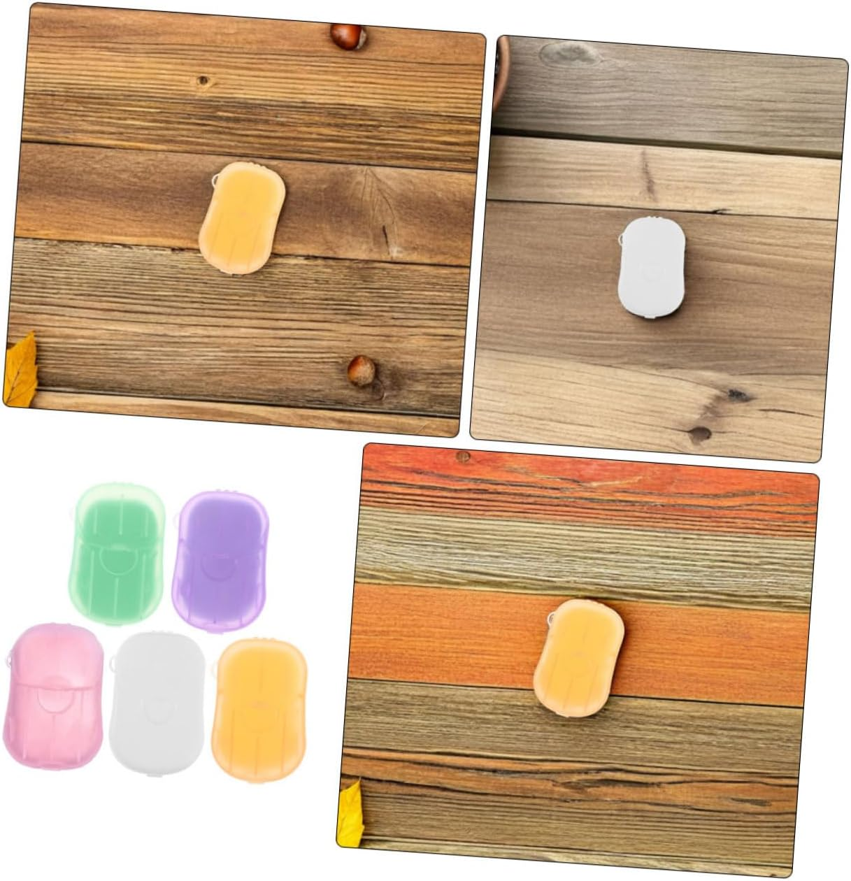 UPKOCH 10 Boxes Mini Portable Travel Soap Paper Sheets Disposable Hand Washing Bath Scented Paper Soap for Outdoor Travel Camping Hiking image number 6