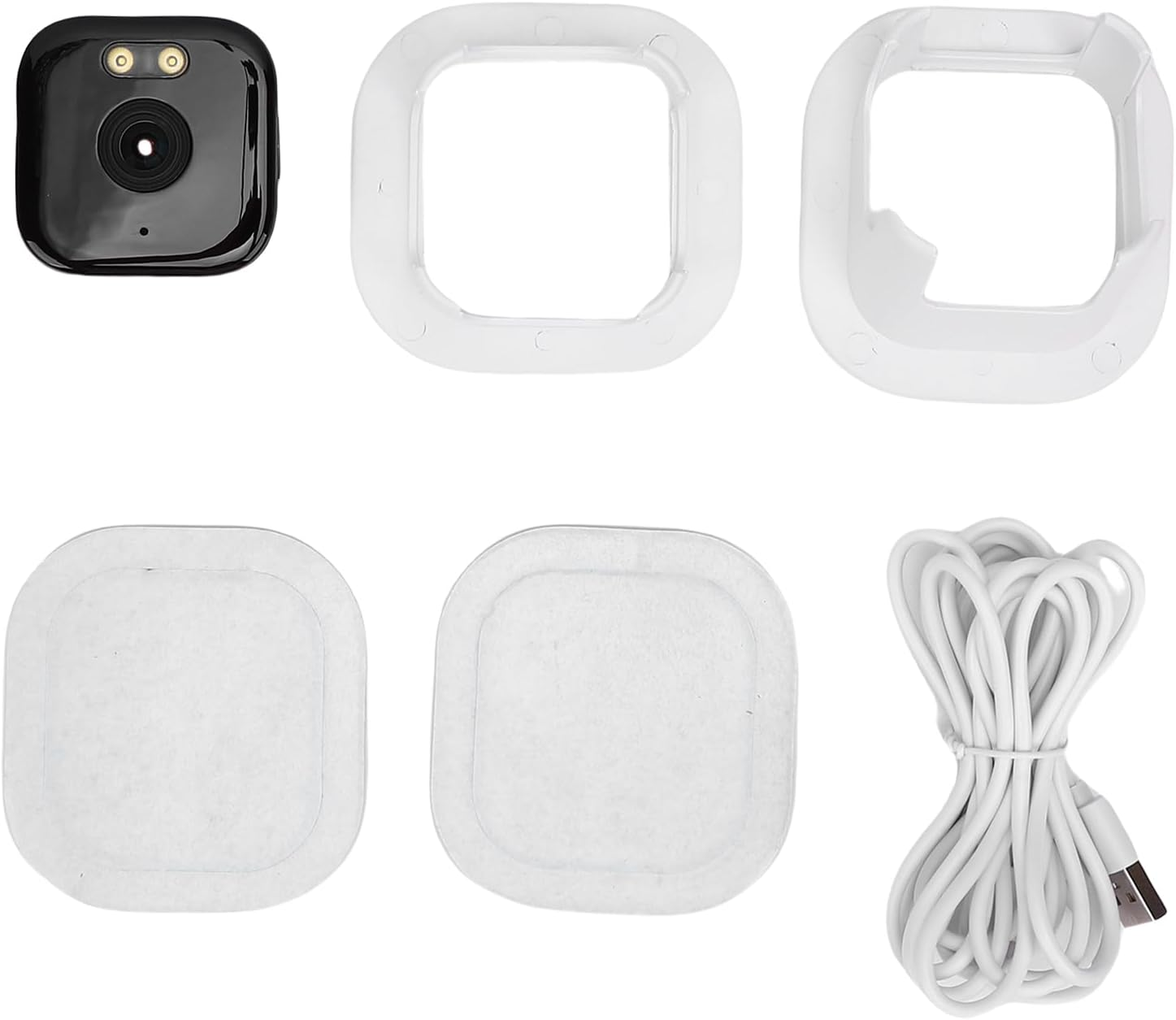 LICAEVEY 2K Window Security Camera with No Drill Sticky Mount, Easy Installation, in 30 Seconds AI Human Detection and Color Night Vision for Apartment Rental image number 4