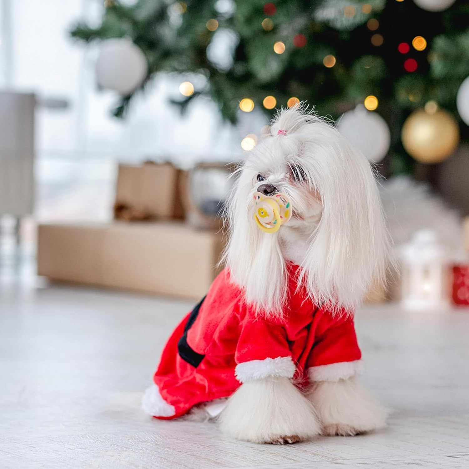 3 Pcs Pet Dog Silicone Pacifier,Puppy Kitten Calming Pacifier,Soothe Your Pet'S Anxiety,Pet Chew Toy Animal Accessories Decoration,Stop Barking for Puppy and Small Dogs,Sturdy Molar Toy for Pets image number 4