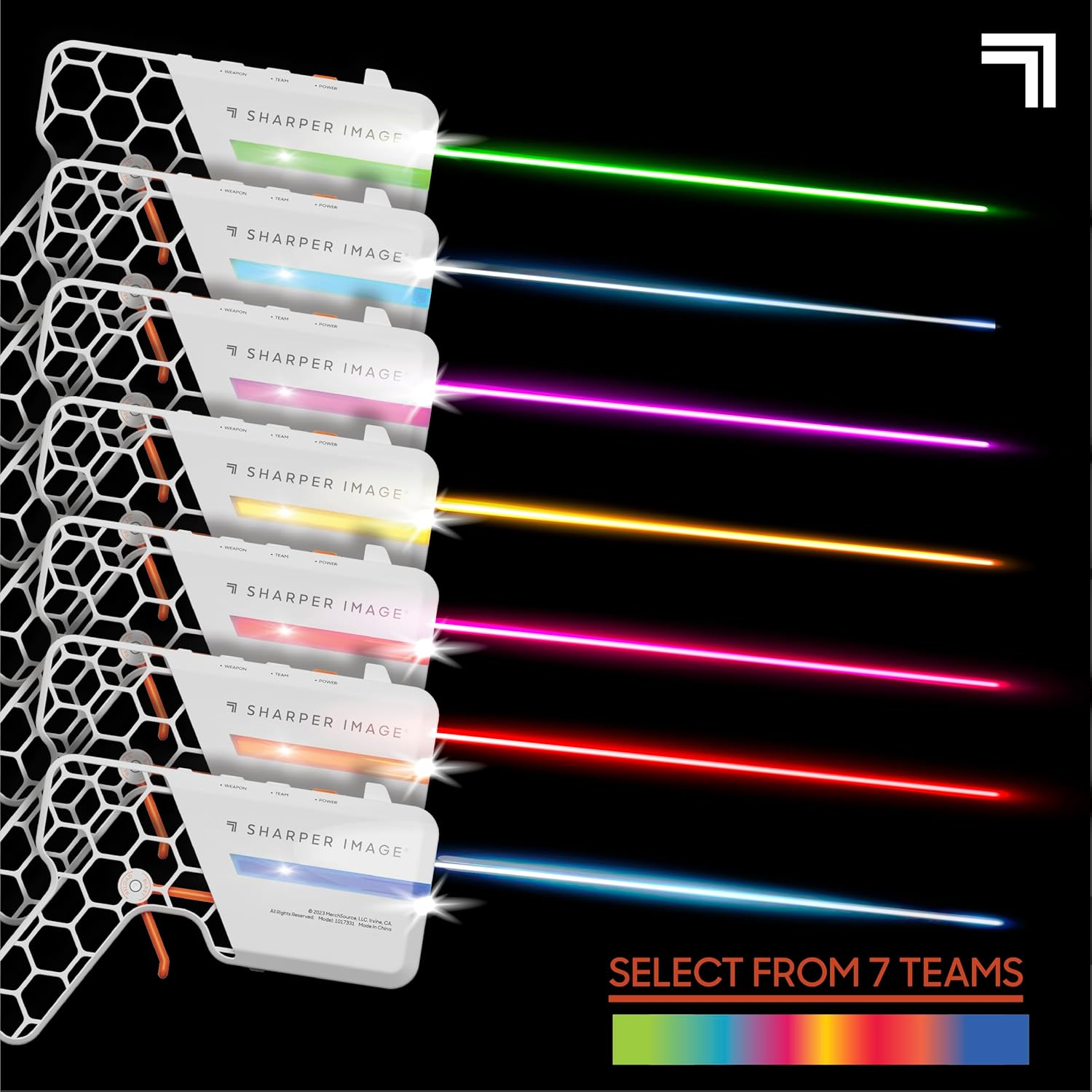 Sharper Image Laser Tag Honeycomb 4 Pack image number 1