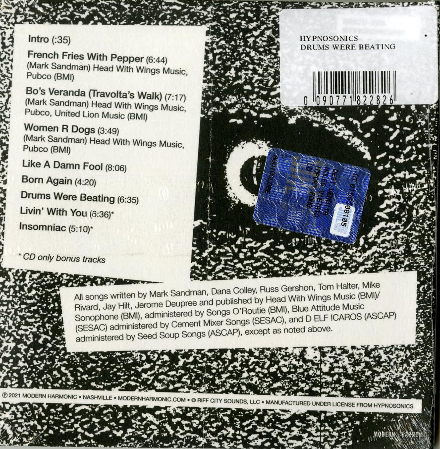 Drums Were Beating: Fort Apache Studios 1996