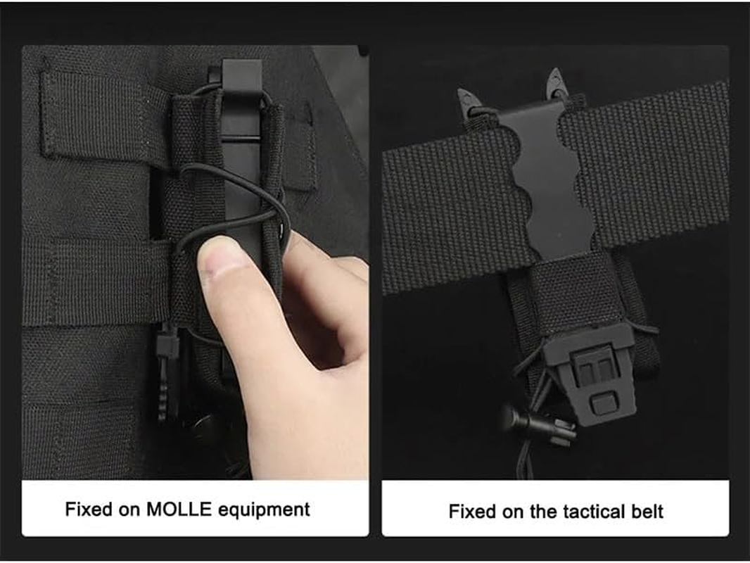 Outdoor Sports Airsoft Gear Molle Assault Combat Bag Vest Accessory Camouflage Pack Fast Cartridges Clip Ammunition Carrier Ammo Holder Tactical Mag 9Mm Magazine Pouch image number 1