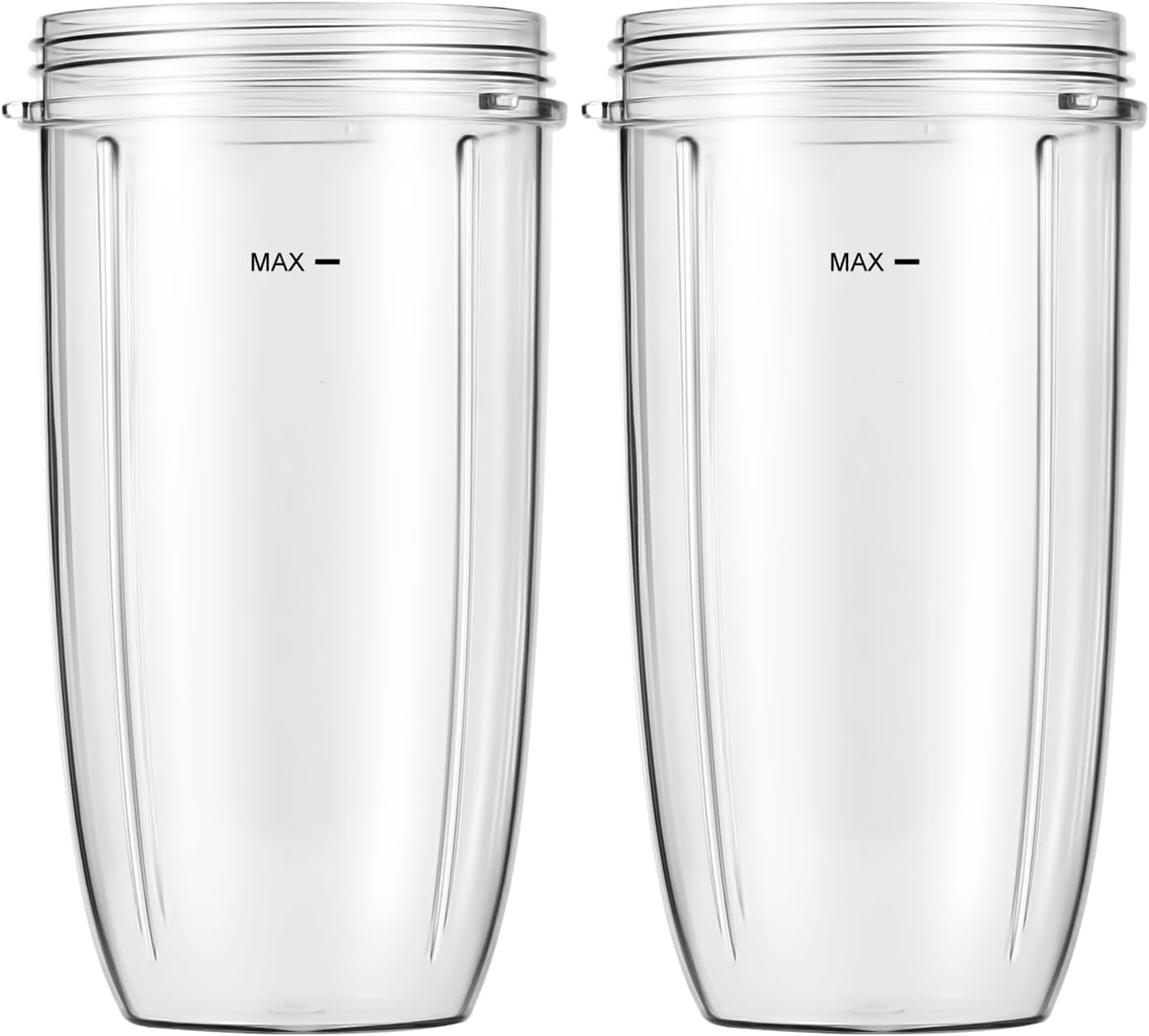 2 Pack Blender Replacement Cups for Nutribullet Blender, 32Oz Cups Compatible with Nutri Bullet 600W/900W Blenders image number 6