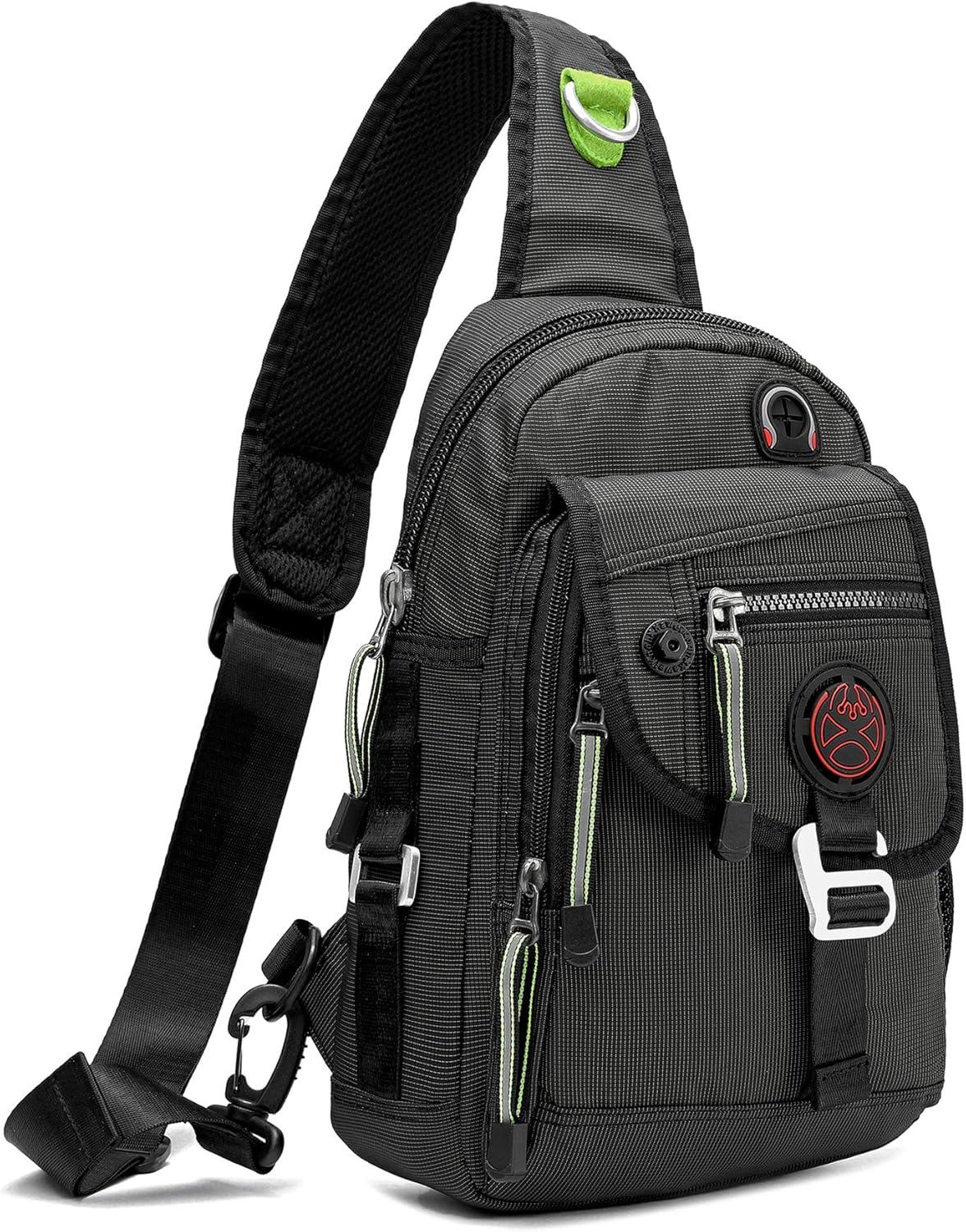 Nicgid Sling Bag Chest Shoulder Backpack Shoulder Bags for Ipad Tablet Outdoor Hiking Men Women