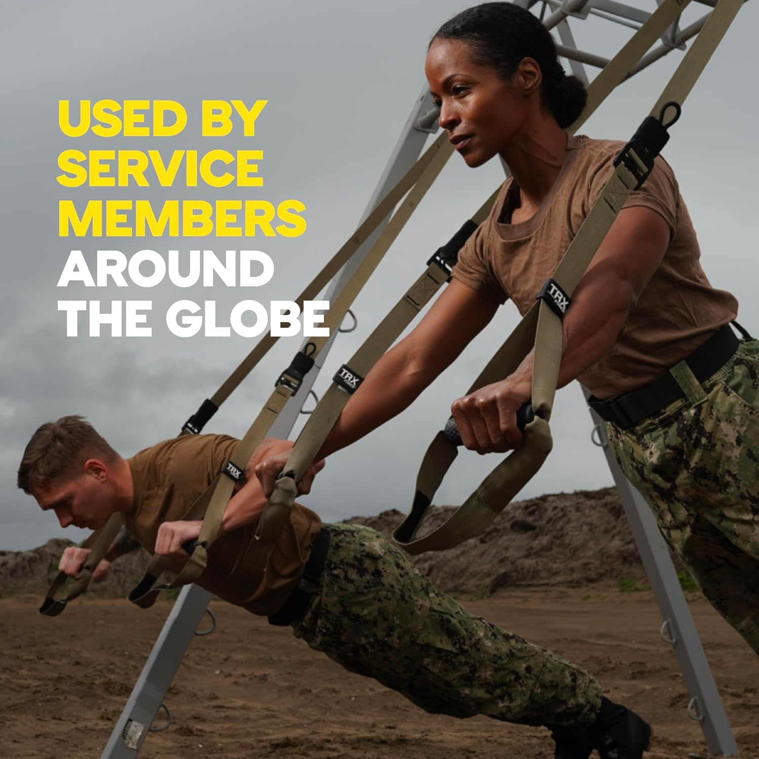 TRX Tactical Gym Suspension Trainer, Military Fitness Bands, Total-Body Workout