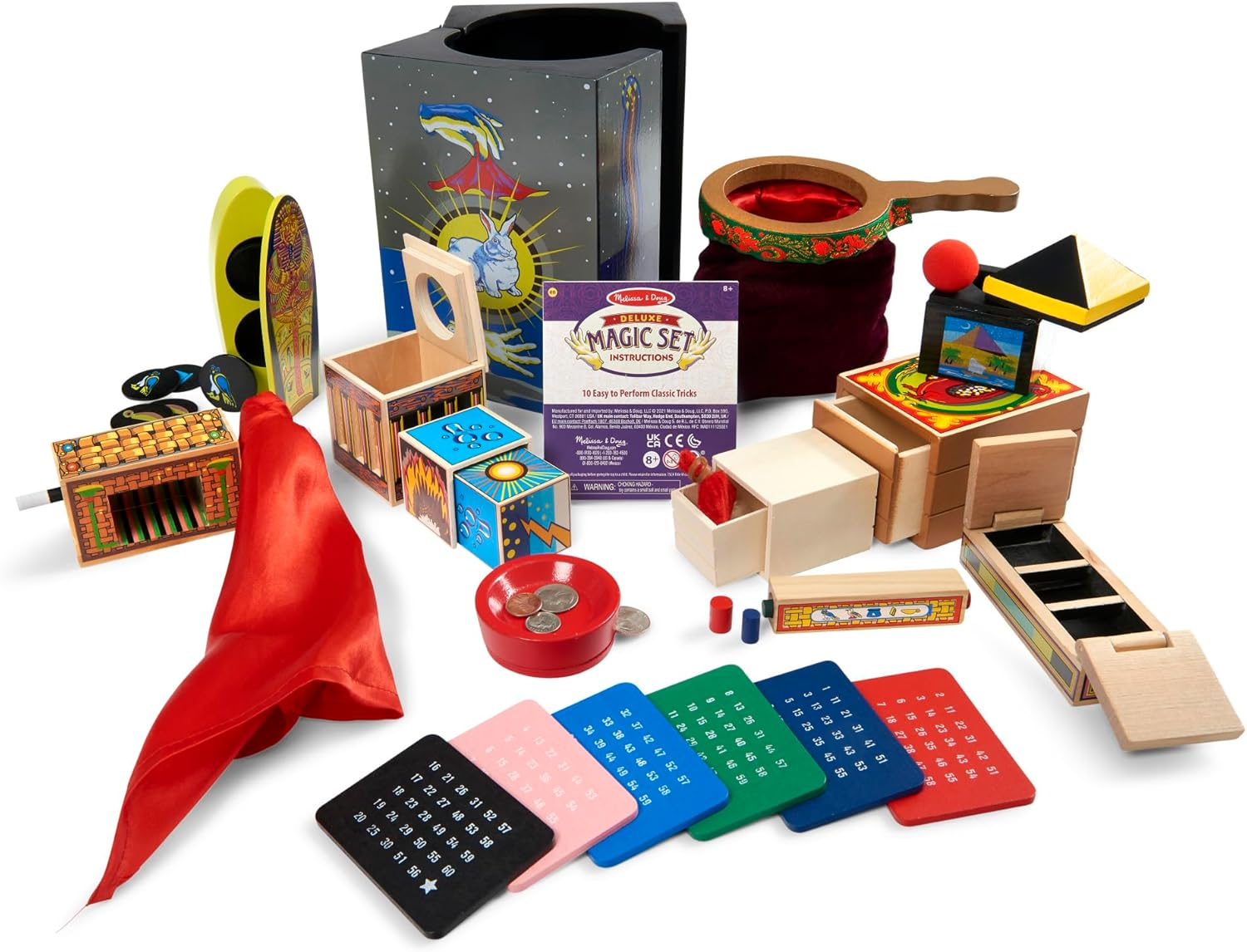 Melissa & Doug - Deluxe Wooden Magic Set