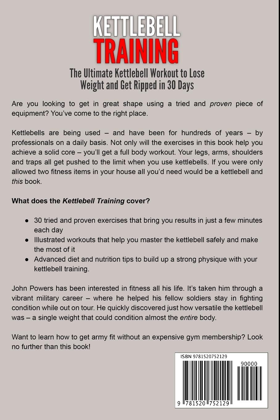 Kettlebell Training: the Ultimate Kettlebell Workout to Lose Weight and Get Ripped in 30 Days: 1 image number 1