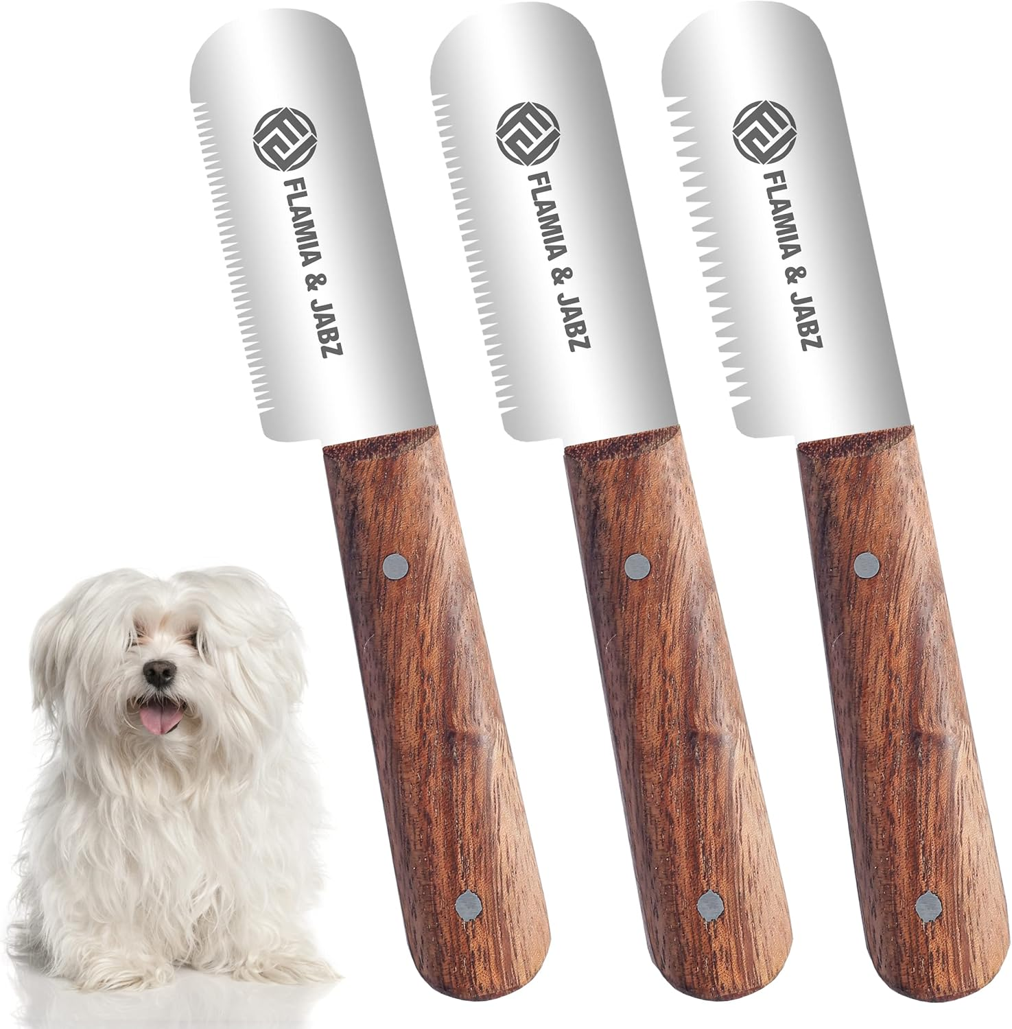 Professional Stripping Knife, Right Handed, 3 Inch Blade (Stainless Steel) (Medium, Rosewood)