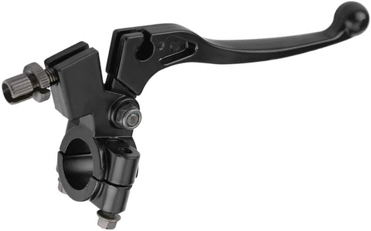 GLXAU Motorcycle Black Clutch Lever Parts for 50Cc-125Cc Bikes 7/8In/22Mm Handle Bar