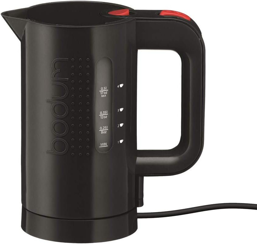 Bodum Water Kettle Electric, Black, 11451-01AUS
