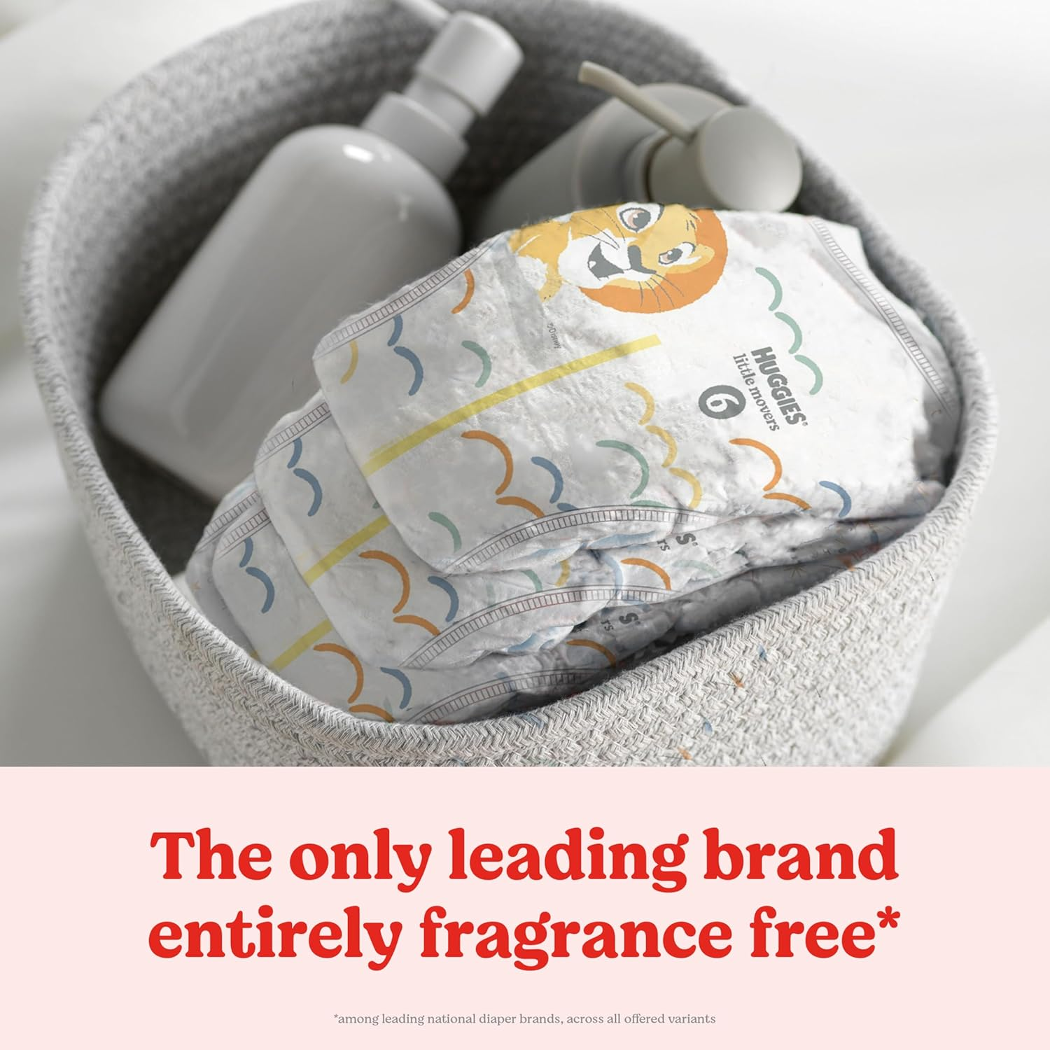 Huggies Baby Diapers Size 3, 156 Ct, Little Movers image number 2