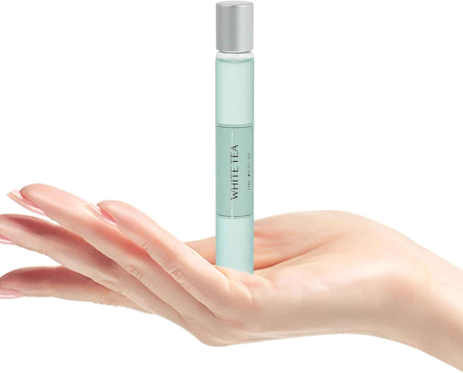 OKUMEYR 2Pcs Portable White Tea Perfume for Women and Men Daily Fragrance Safe and Lightweight Scent for Charming Appeal the Go