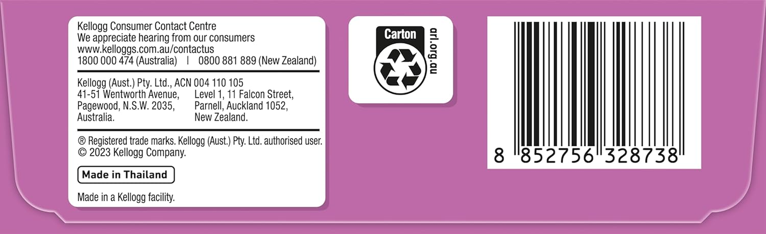 Kellogg'S Lcms Kaleidos Puffed Rice Snack Bars, 5 X 20G (Pack of 2) image number 3