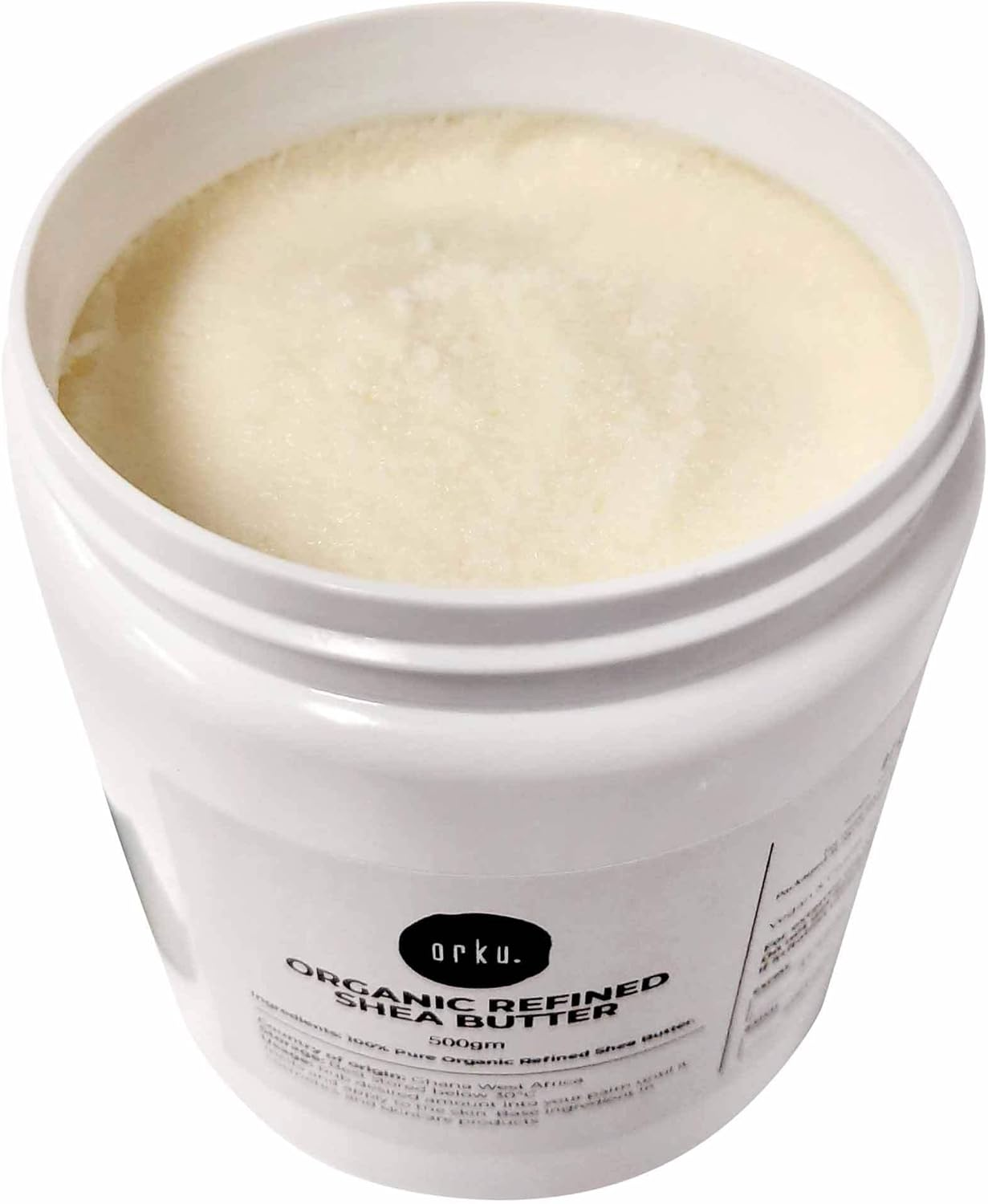 400G Refined Shea Butter Jar - Organic Pure African Karite Moisturiser