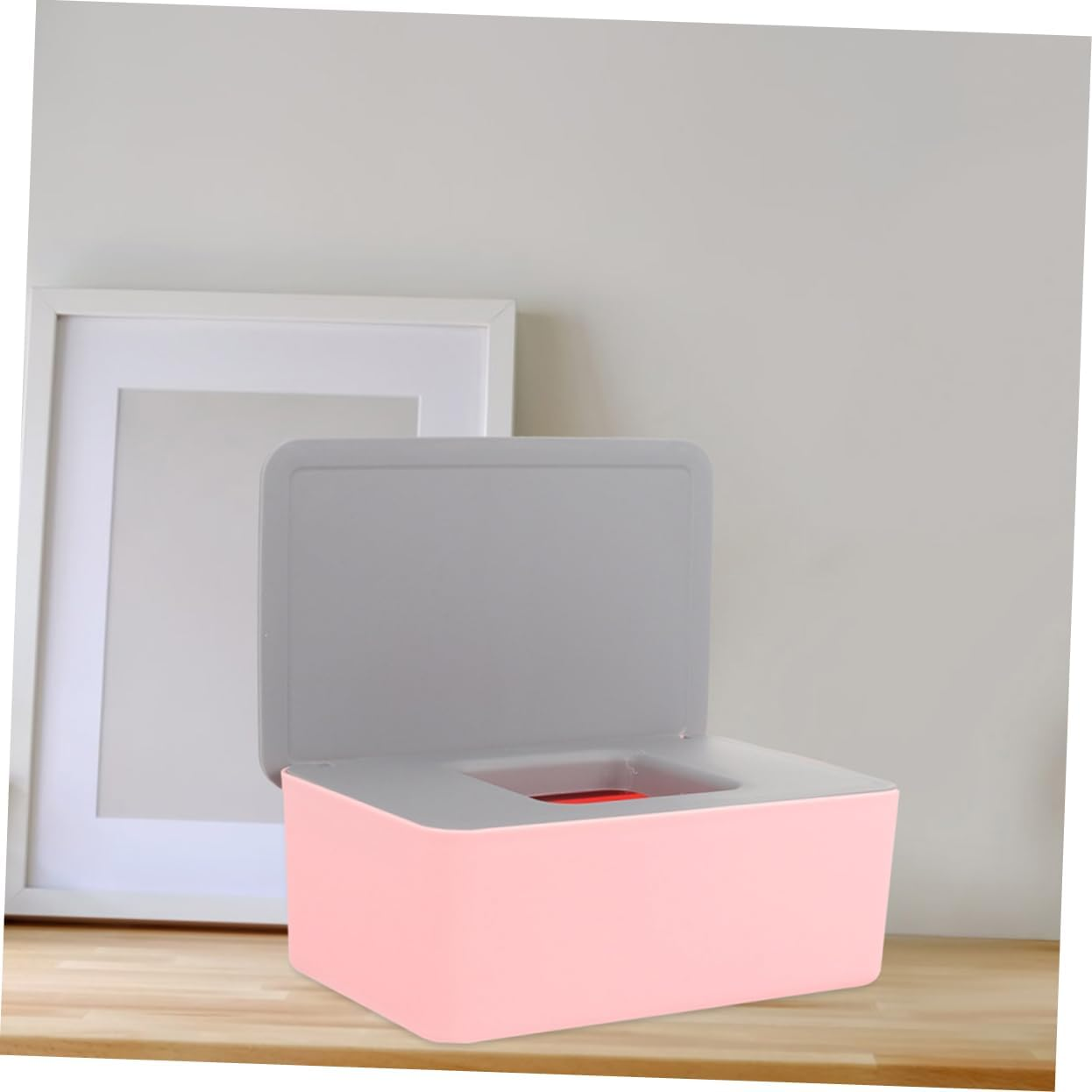 Cabilock 2Pcs Portable Wet Wipes Box Reusable Wipes Container Sealed Storage Box image number 4