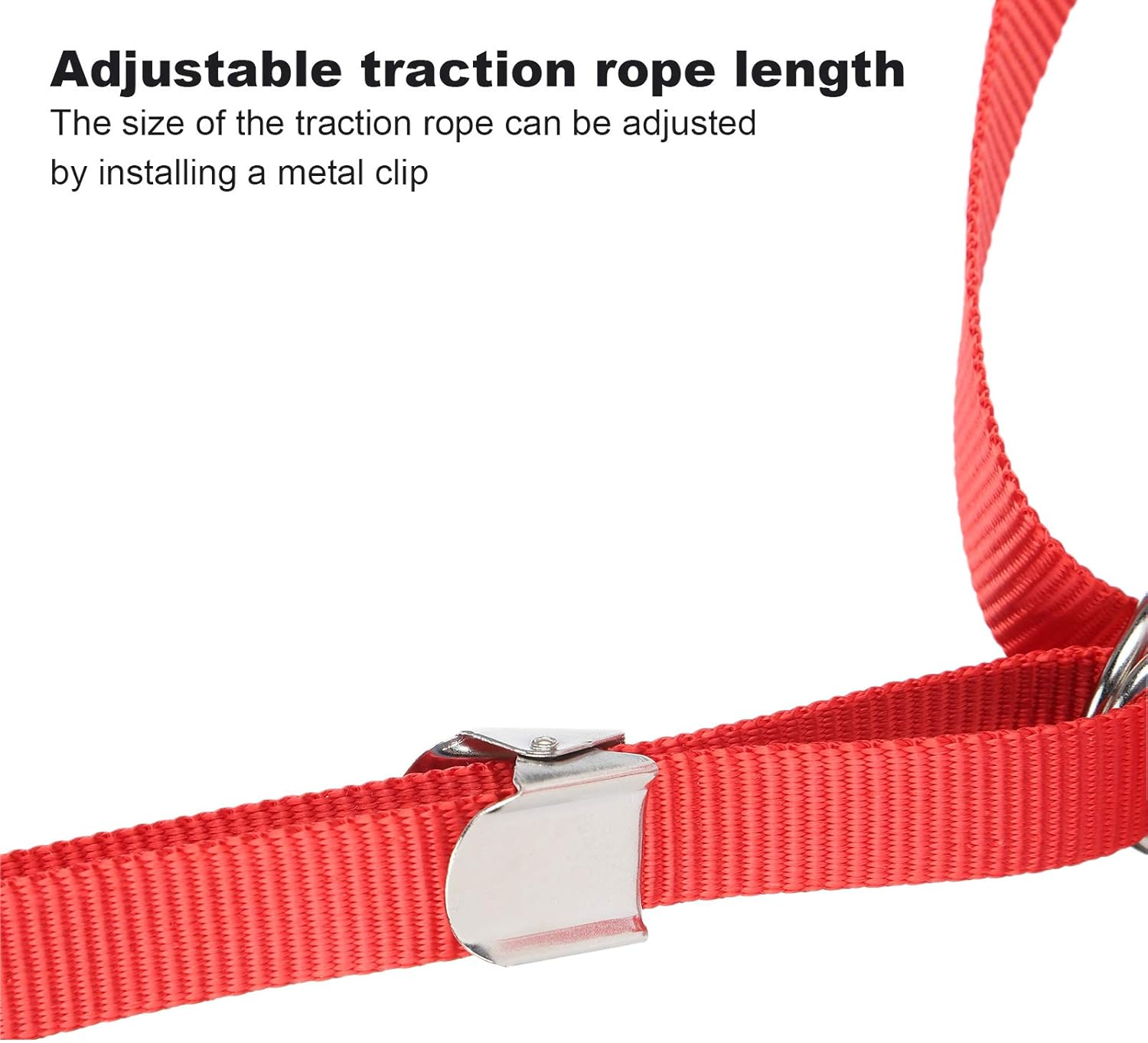 Cat Vest with Leash - Escape Proof Safe Adjustable Kitten Vest Harnesses, Soft and Breathable Mesh Jacket for Cats Walking and Traveling, Simple and Stylish Design (Red) image number 3