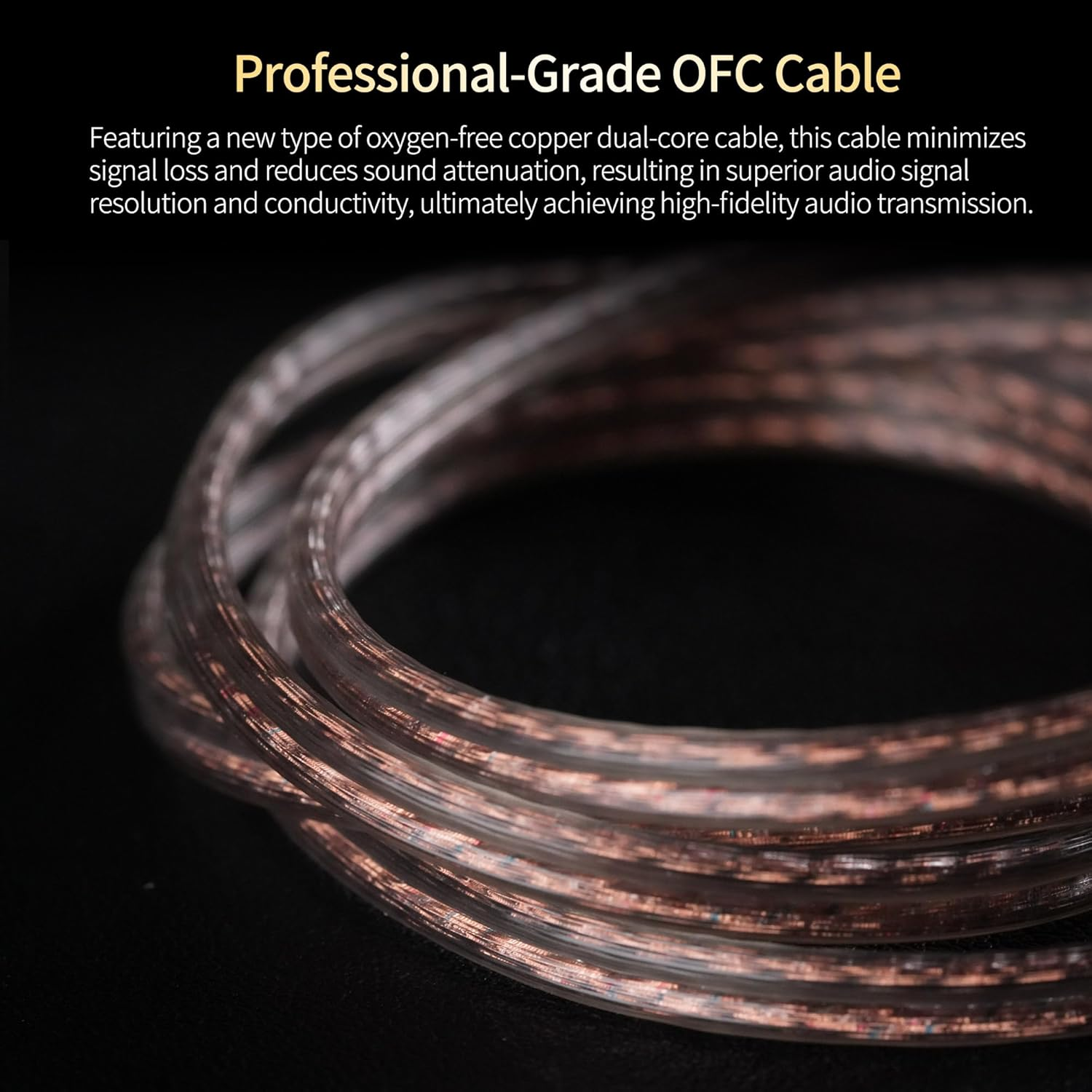 KZ EDX Lite IEM Headphones, Super-Linear Dynamic Driver Unit Wired Earphones, in Ear Monitors 1DD Deep Bass Gaming Earbuds with Removable C Pin IEM Cables for Running (Without Mic, Clear) image number 7