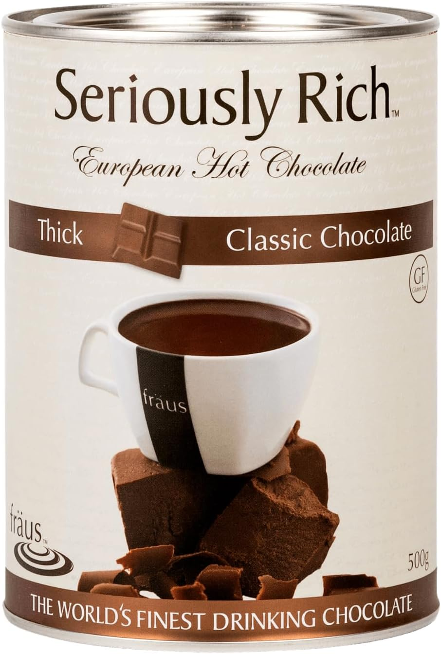 Fraus Seriously Rich European Thick Classic Hot Chocolate 500 G, Brown image number 2