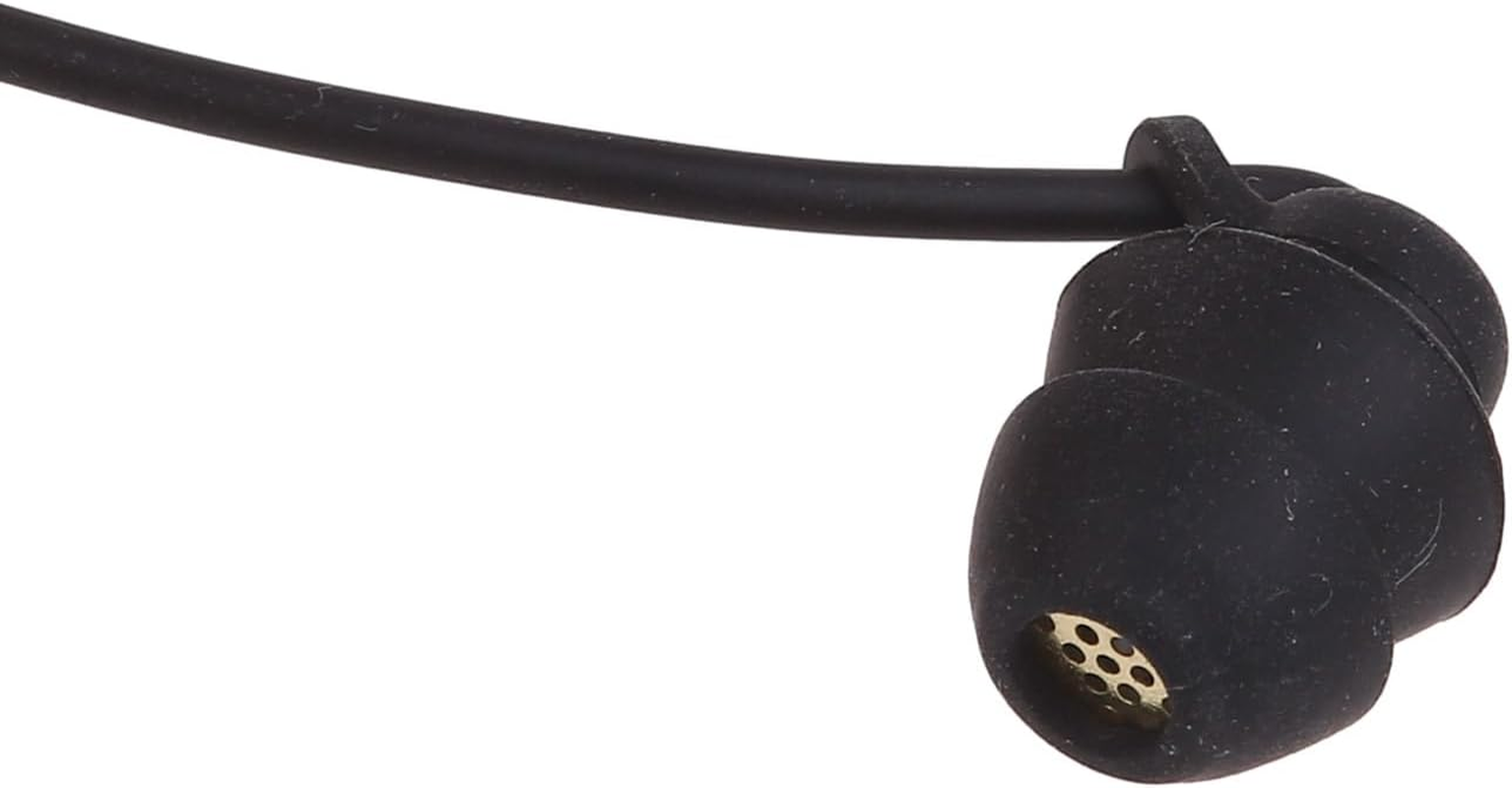 Single Side Earphones with Mic Ears to Mono Loved Side Headphones 3.5Mm Jack Metal Noise Isolating Earphones image number 2