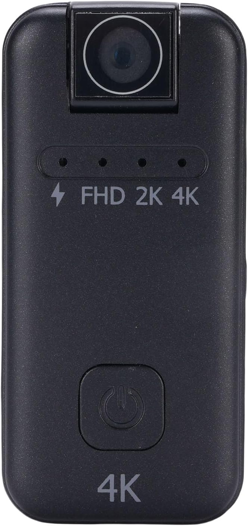 4K Mini Action Camera, Thumb POV Portable Body Cam Wearable Video Recorder Camcorder, Helmet Mount, Magnetic, Sport DV for Bike Cycling, Pet, Vlogging image number 4