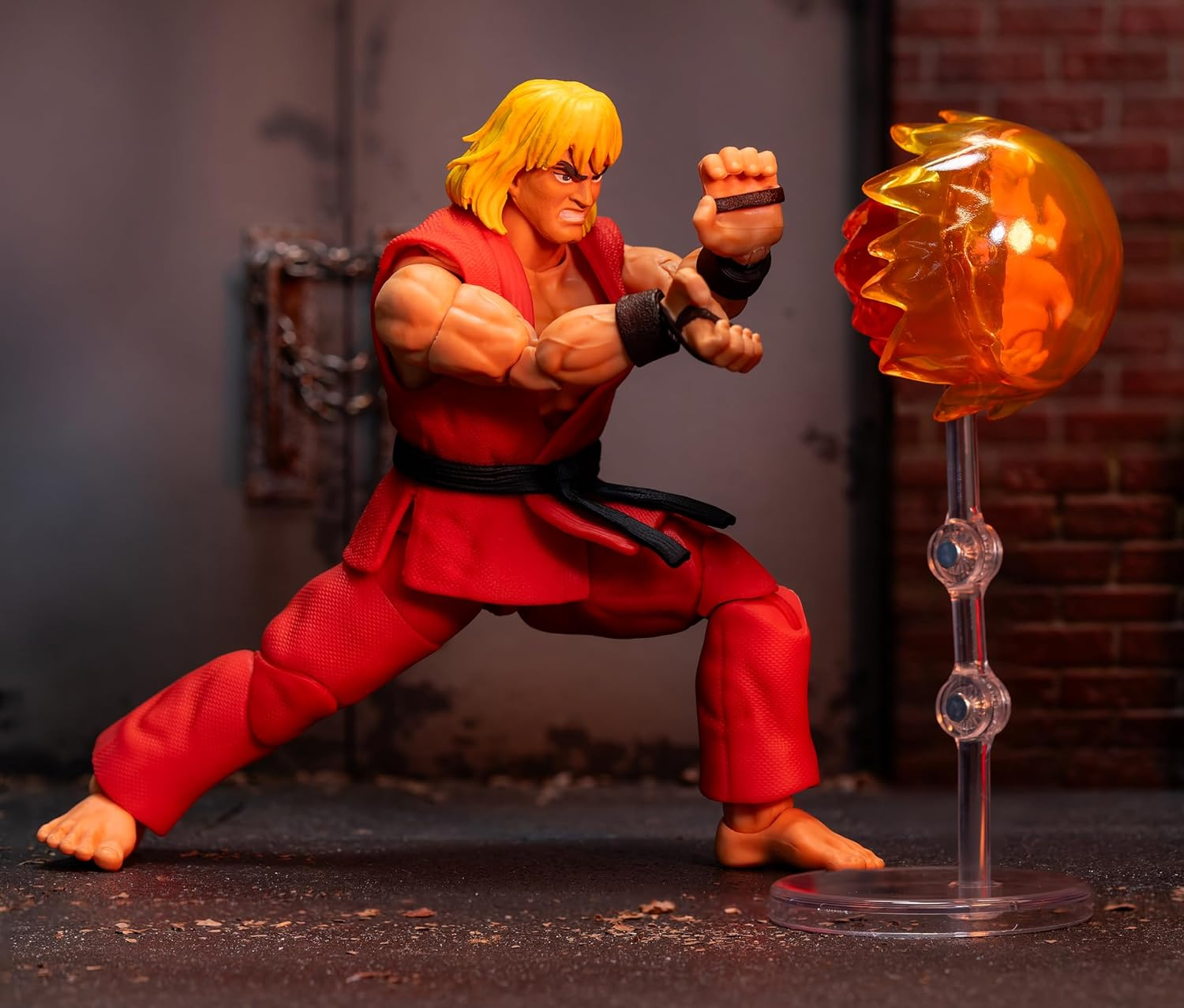 Jada Toys Street Fighter Ken Action Figure 6-Inch Size image number 1