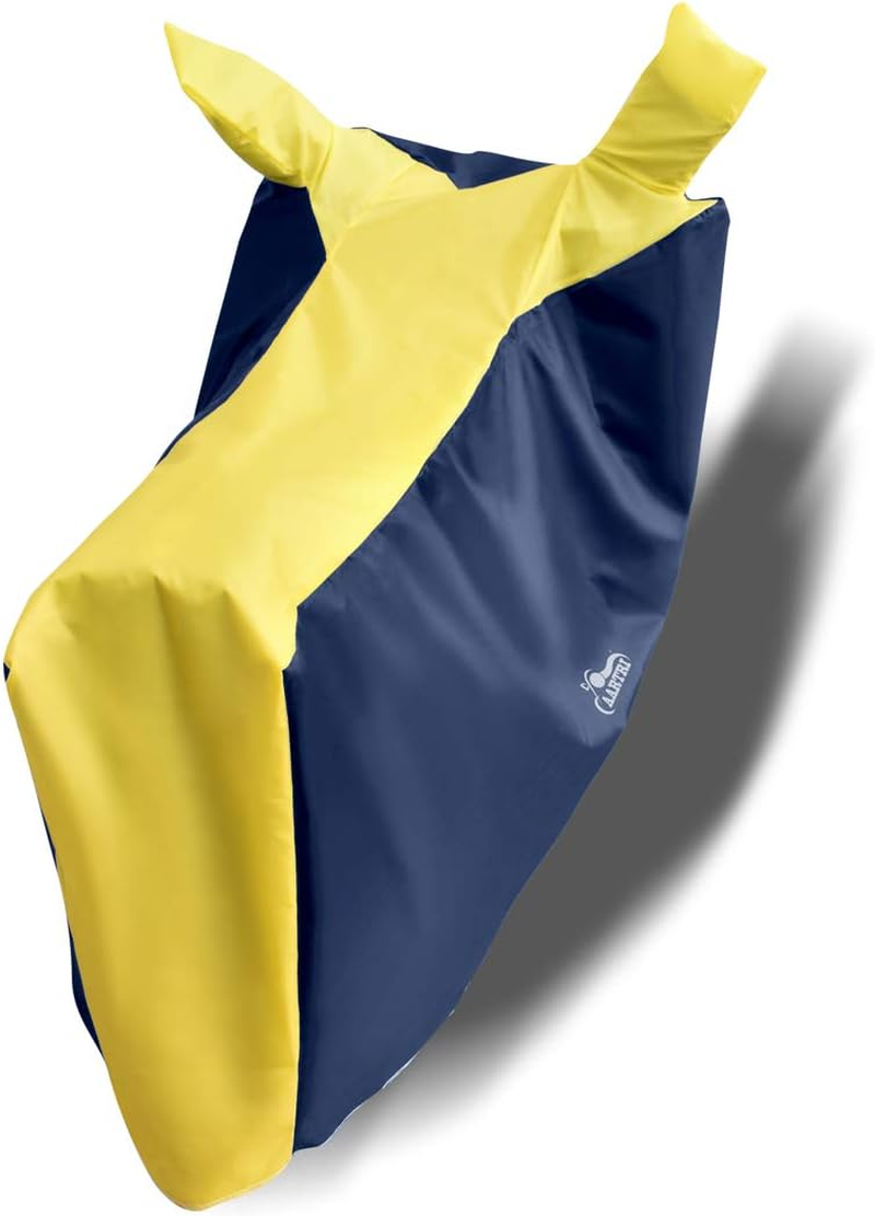 Body Cover for Komaki X2 Vogue 2022(BS -2,3,4,6) Legitimate UV Protection,Dustproof Body Cover(Strip Yellow) image number 4