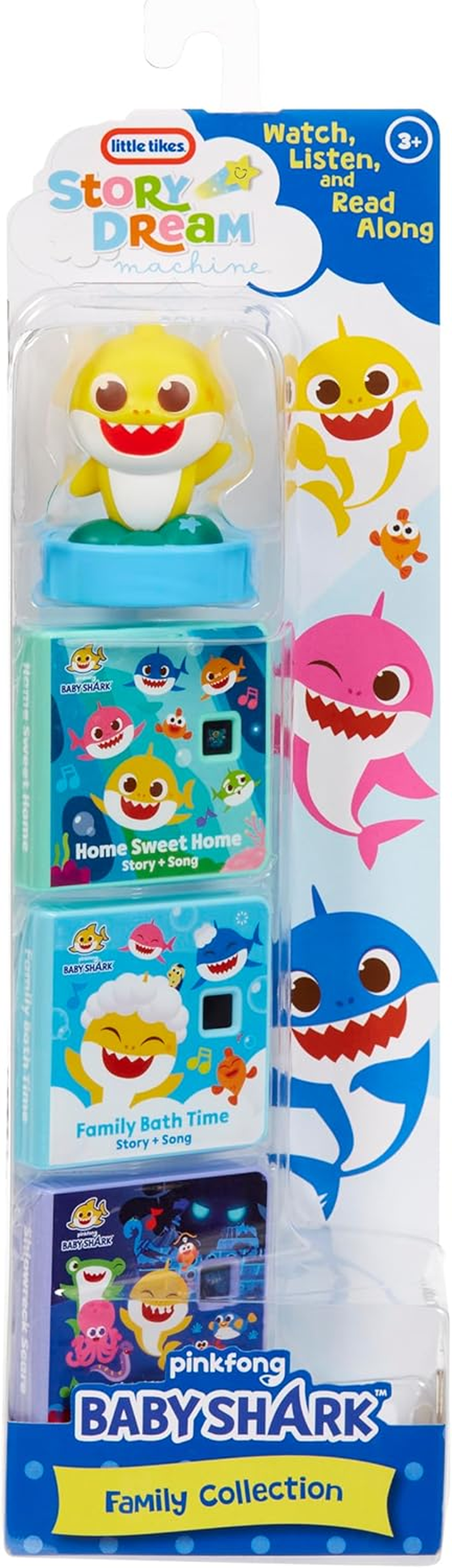 Little Tikes Baby Shark Family Collection, Storytime, Books, Audio Play Character, Gift and Toy for Toddlers and Kids Girls Boys Ages 3+ Years image number 4