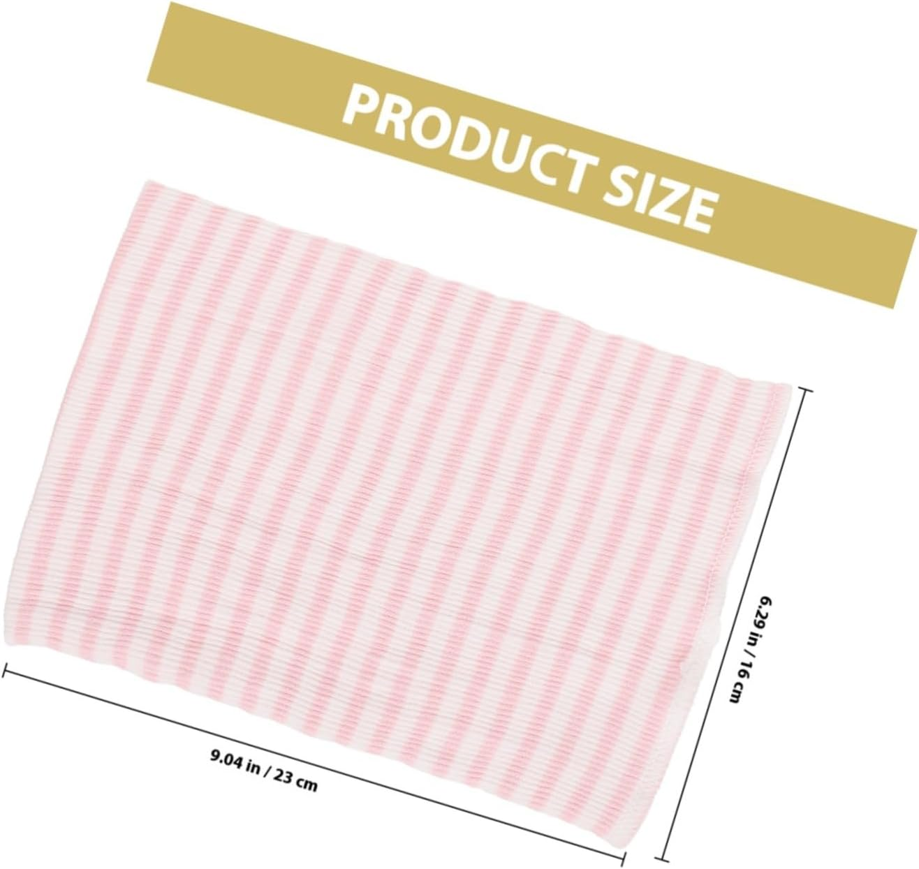 Cotton Belly Band for Navel Care Soft Belly Wrap for Newborns and Convenient Cord Belt in Pink Stripe Essential Newborn image number 5