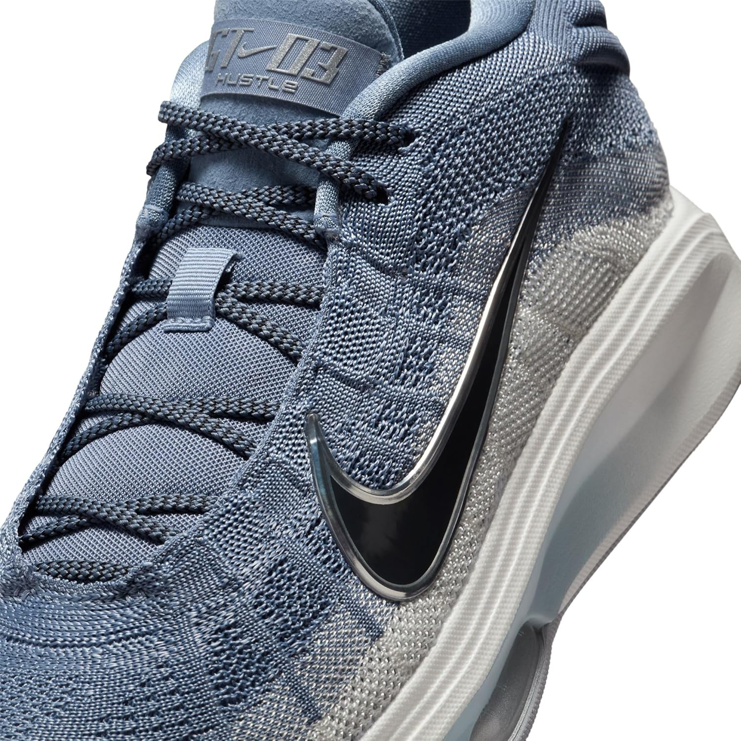 Nike G.T. Hustle 3 Basketball Shoes (FV5953-402, Ashen Slate/Sail/White/Anthracite) image number 4